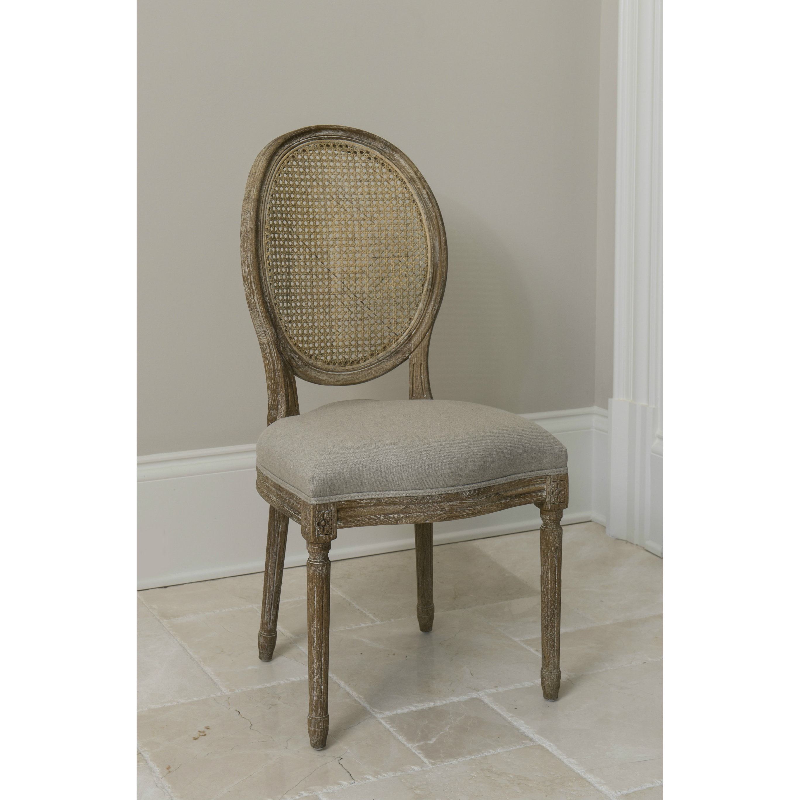 The Bella Collection Louis Cane Side Chair & Reviews Wayfair