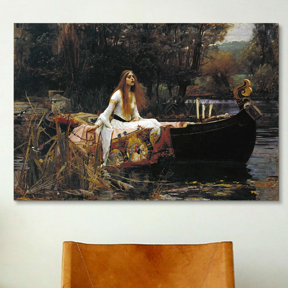 The lady of shalott картина