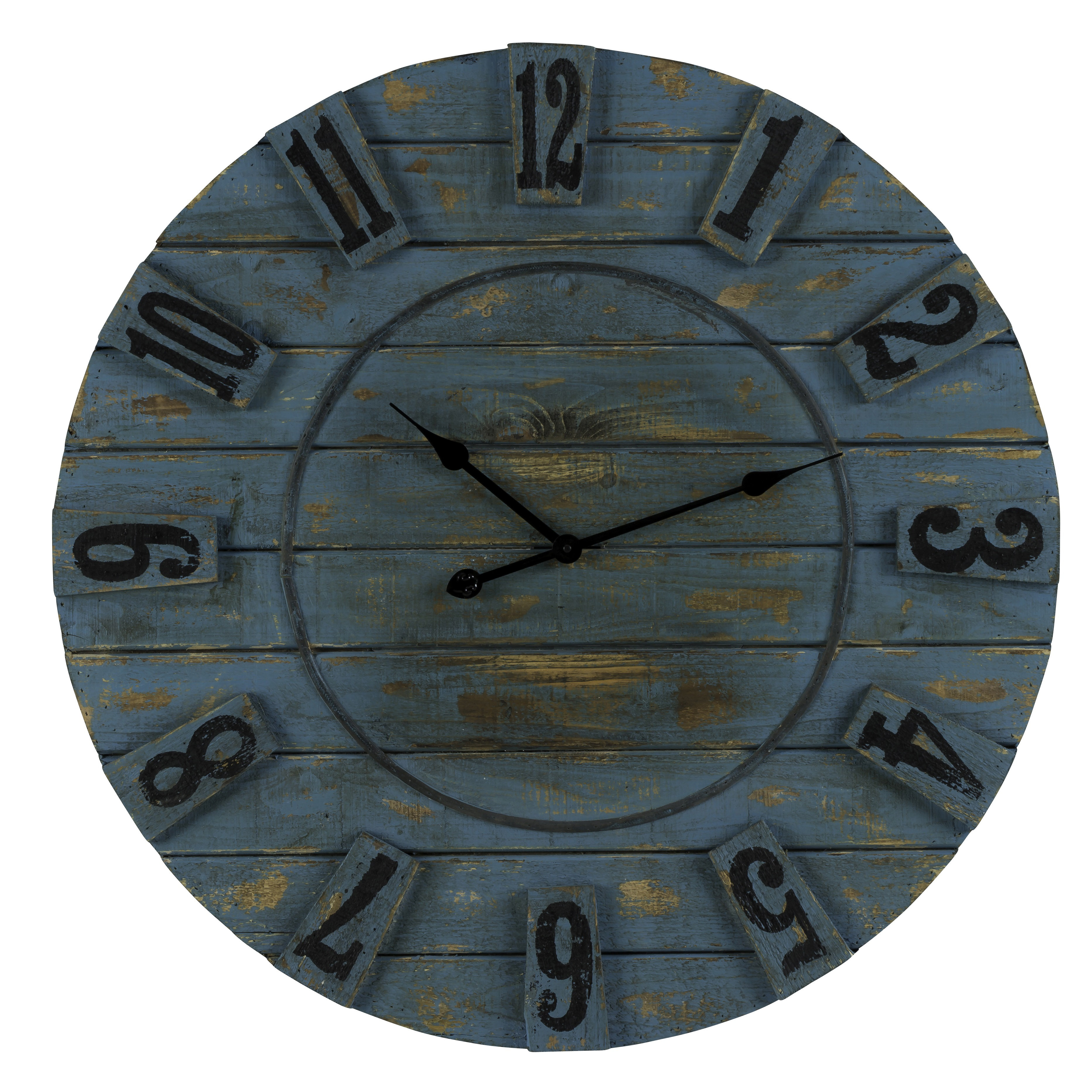 Cooper Classics Oversized 33.5" Schell Wall Clock & Reviews Wayfair