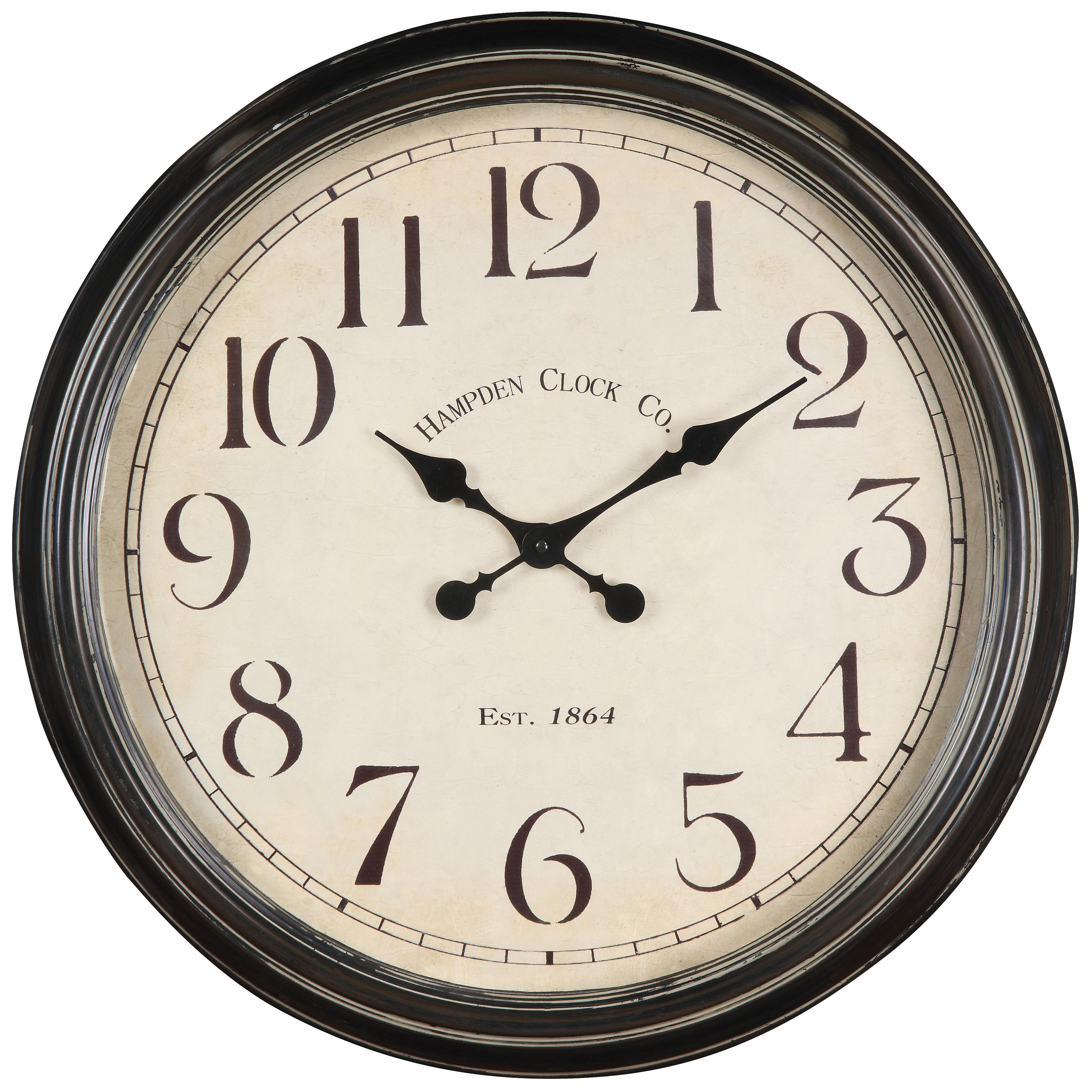 Cooper Classics Oversized 24.5" Whitley Wall Clock & Reviews Wayfair