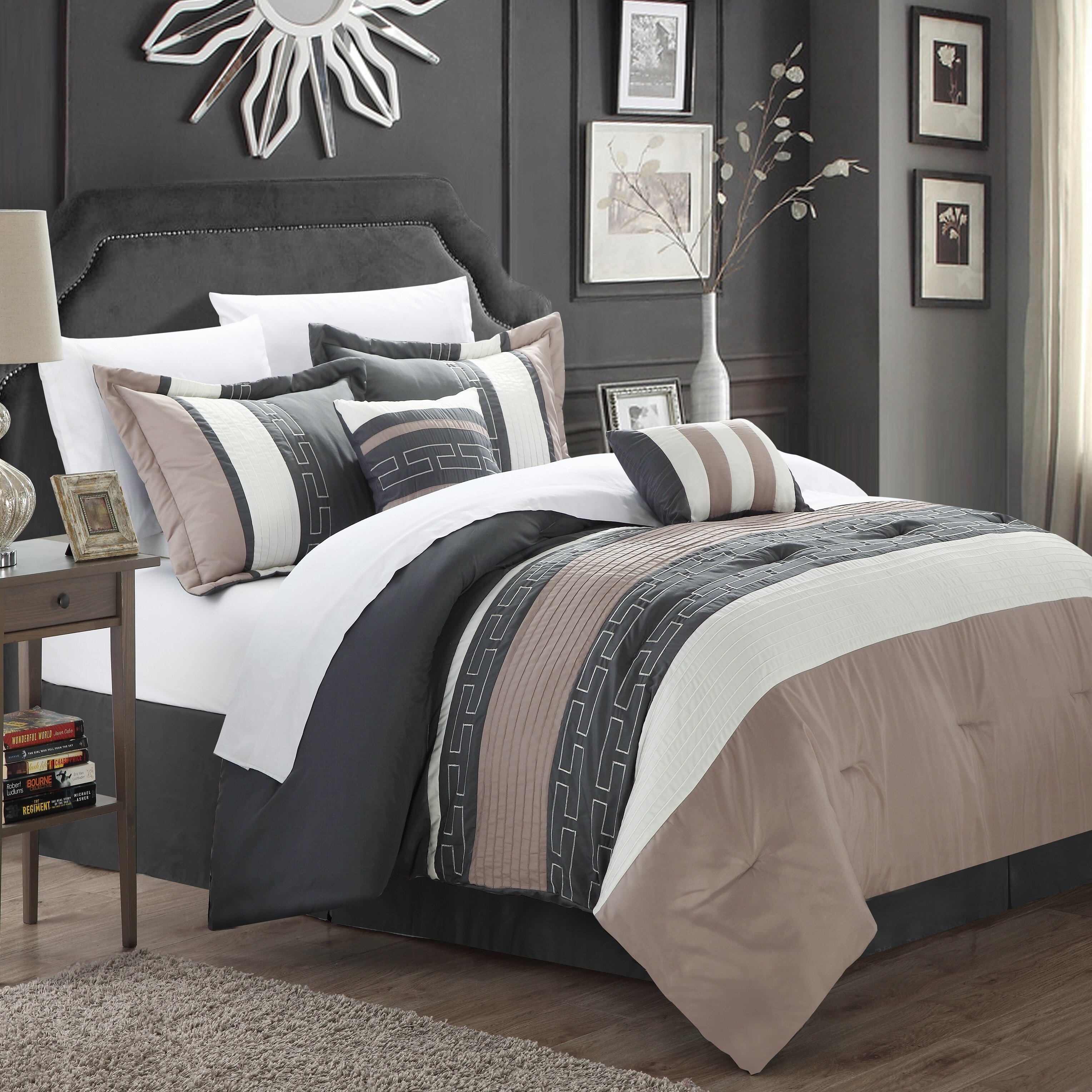 Chic Home Carlton 6 Piece Comforter Set And Reviews Wayfair