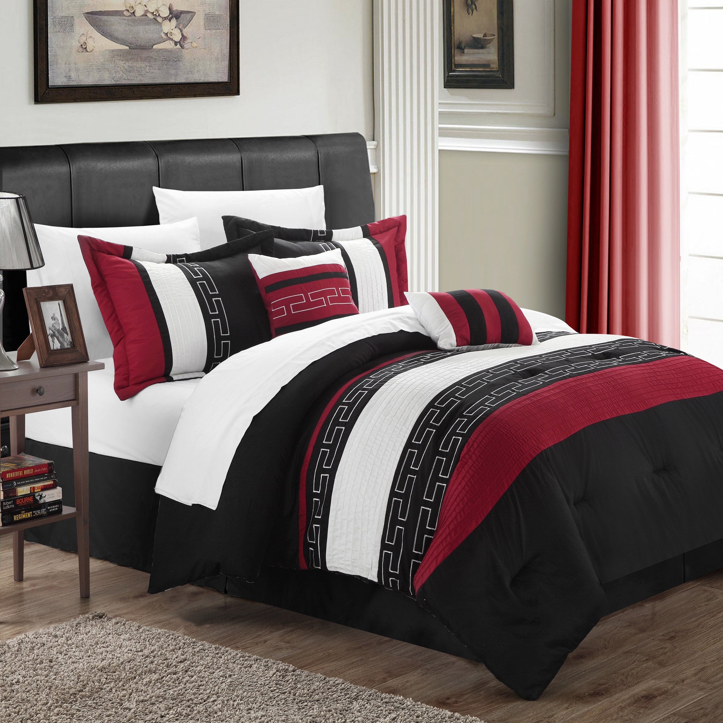 Chic Home Carlton 6 Piece Comforter Set & Reviews Wayfair