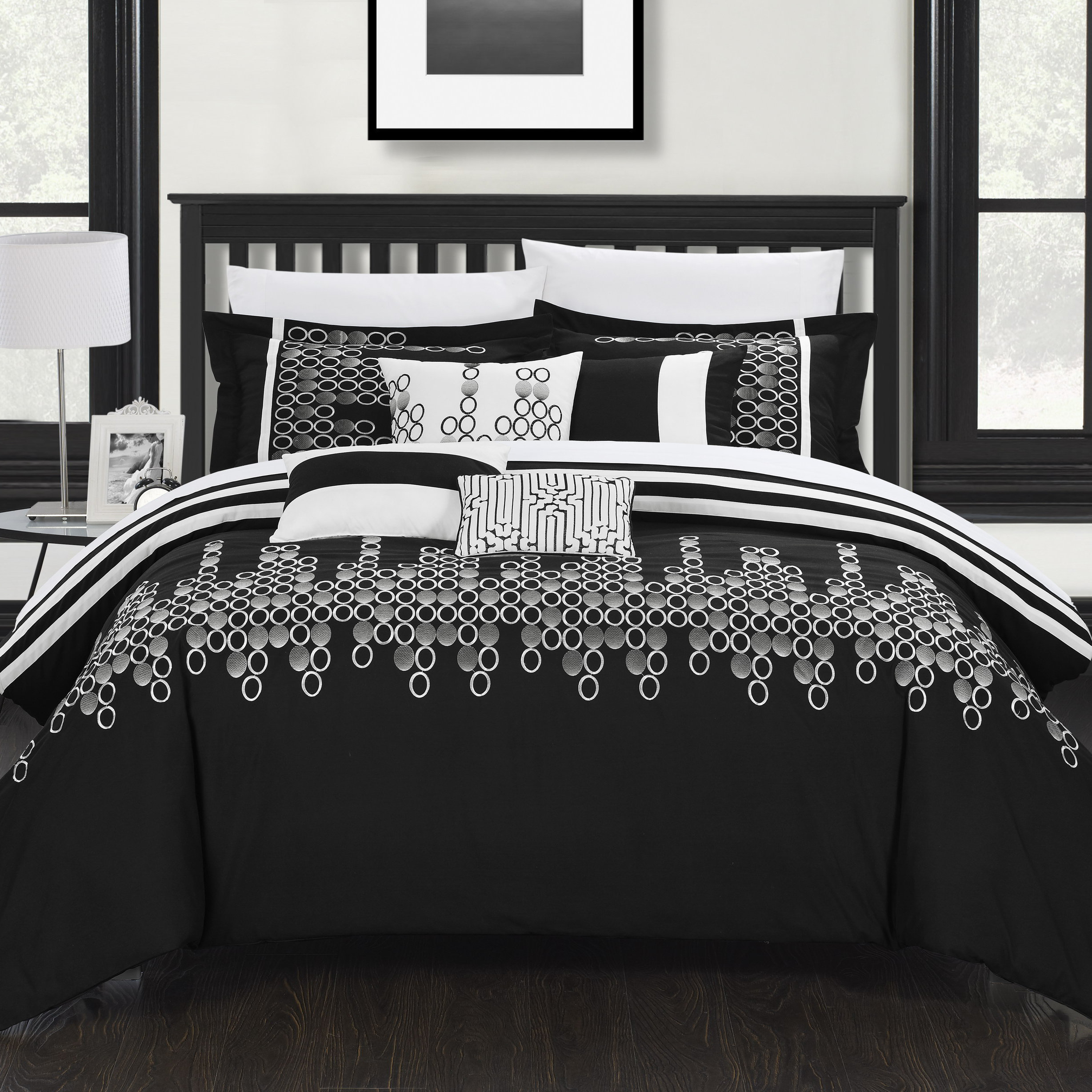 Chic Home Michael 3 Piece Duvet Cover Set & Reviews Wayfair