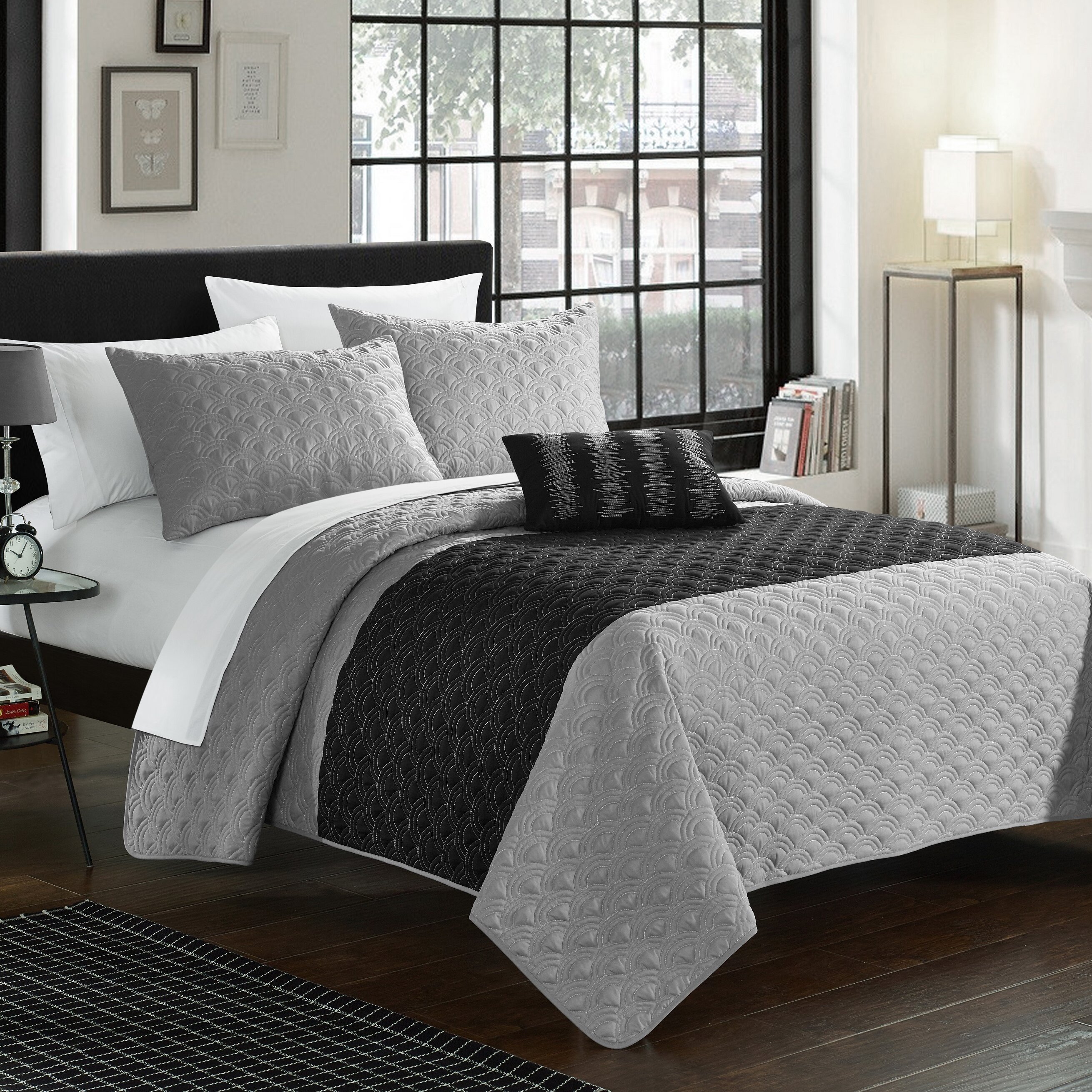 chic home dominic quilt se