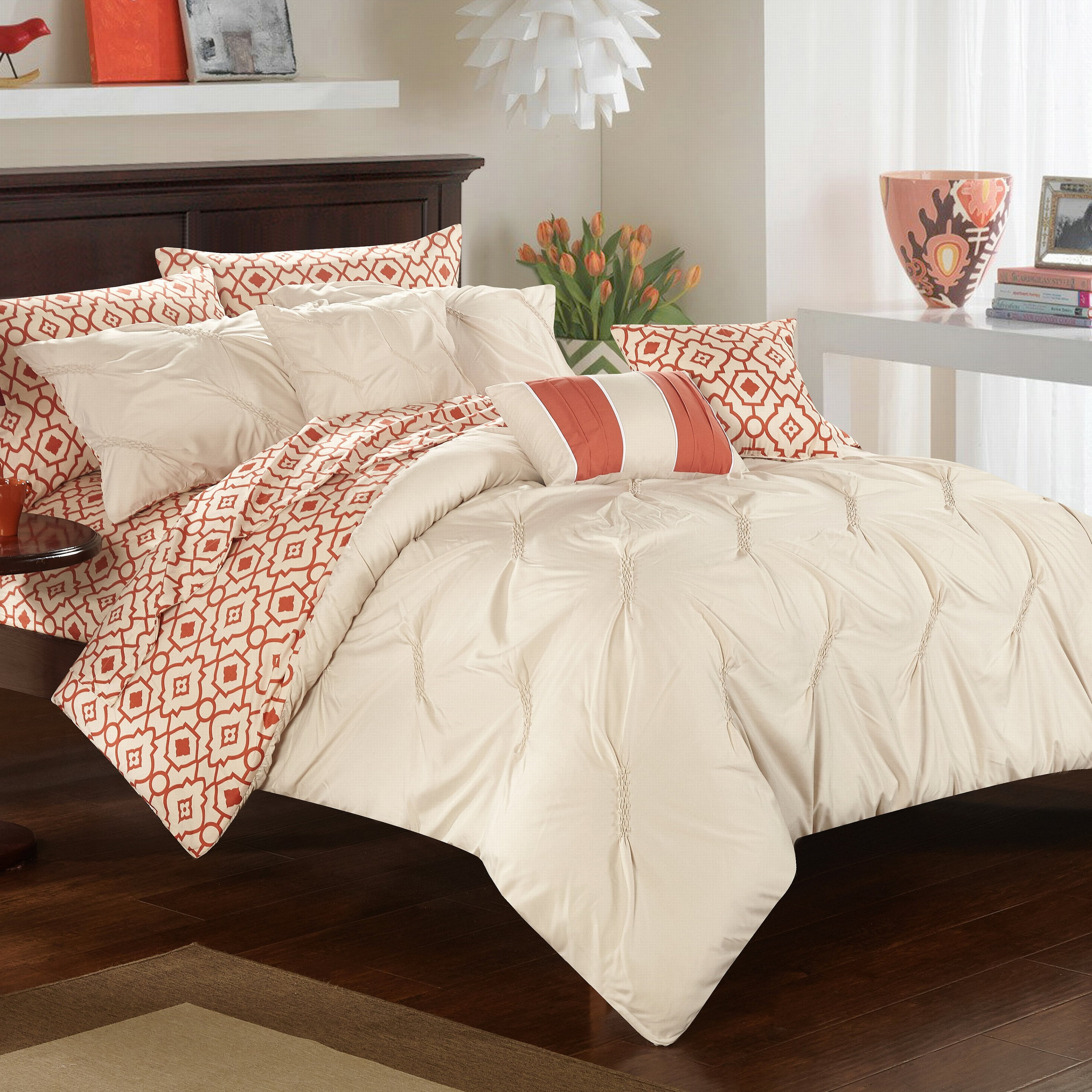 chic home sabrina bed in a bag comforter se