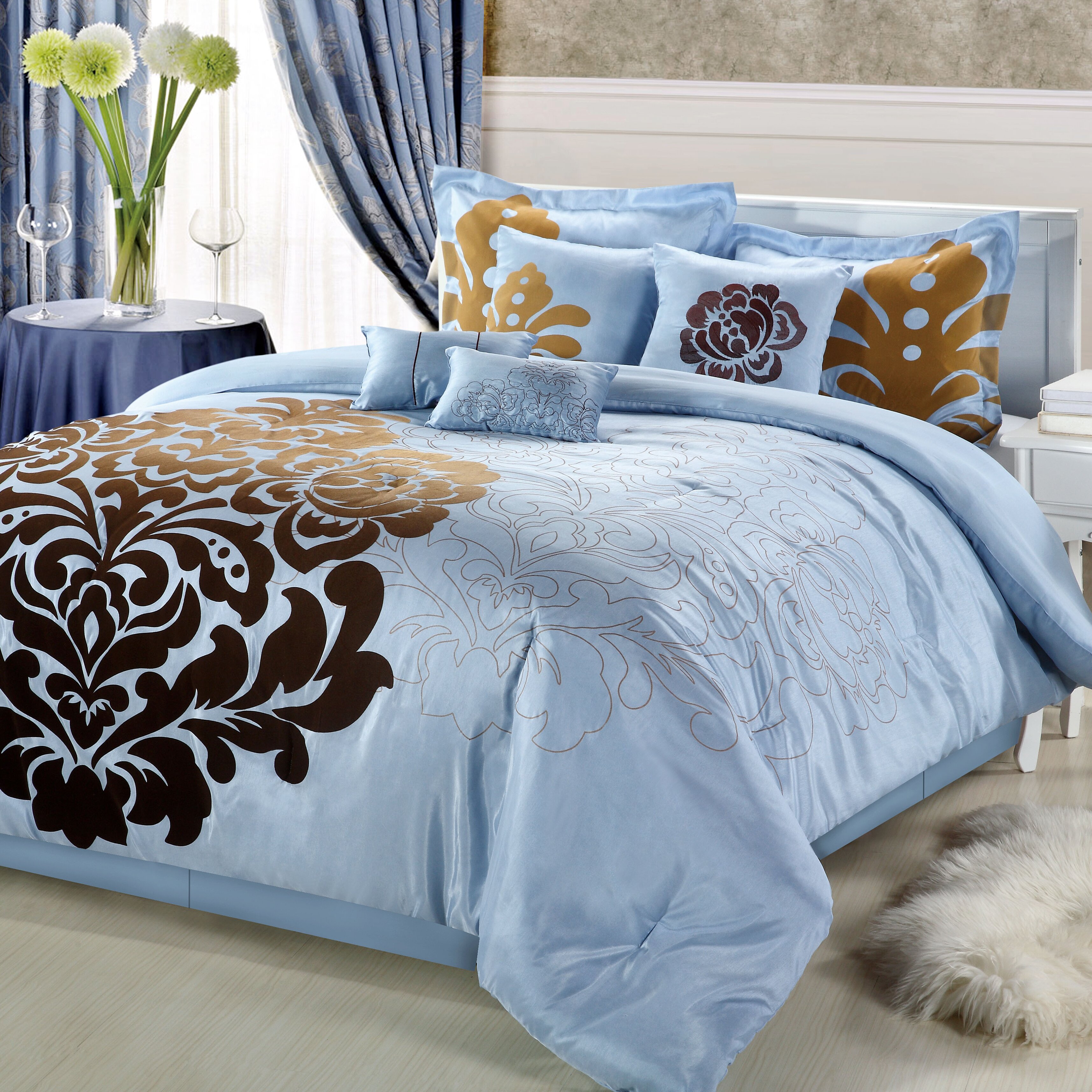 Chic Home Lakhani 12 Piece Comforter Set And Reviews Wayfair