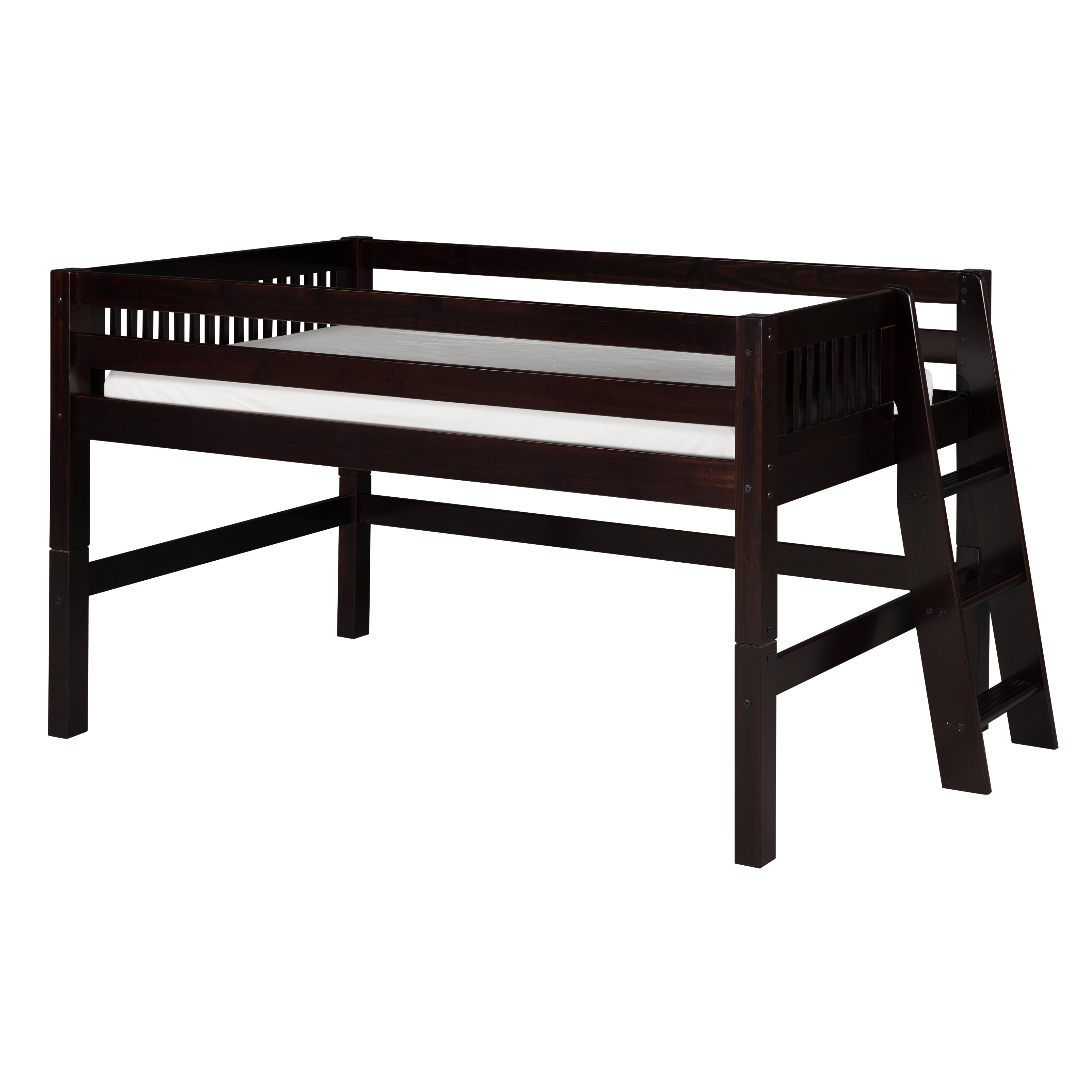 Camaflexi Full Low Loft Bed & Reviews Wayfair