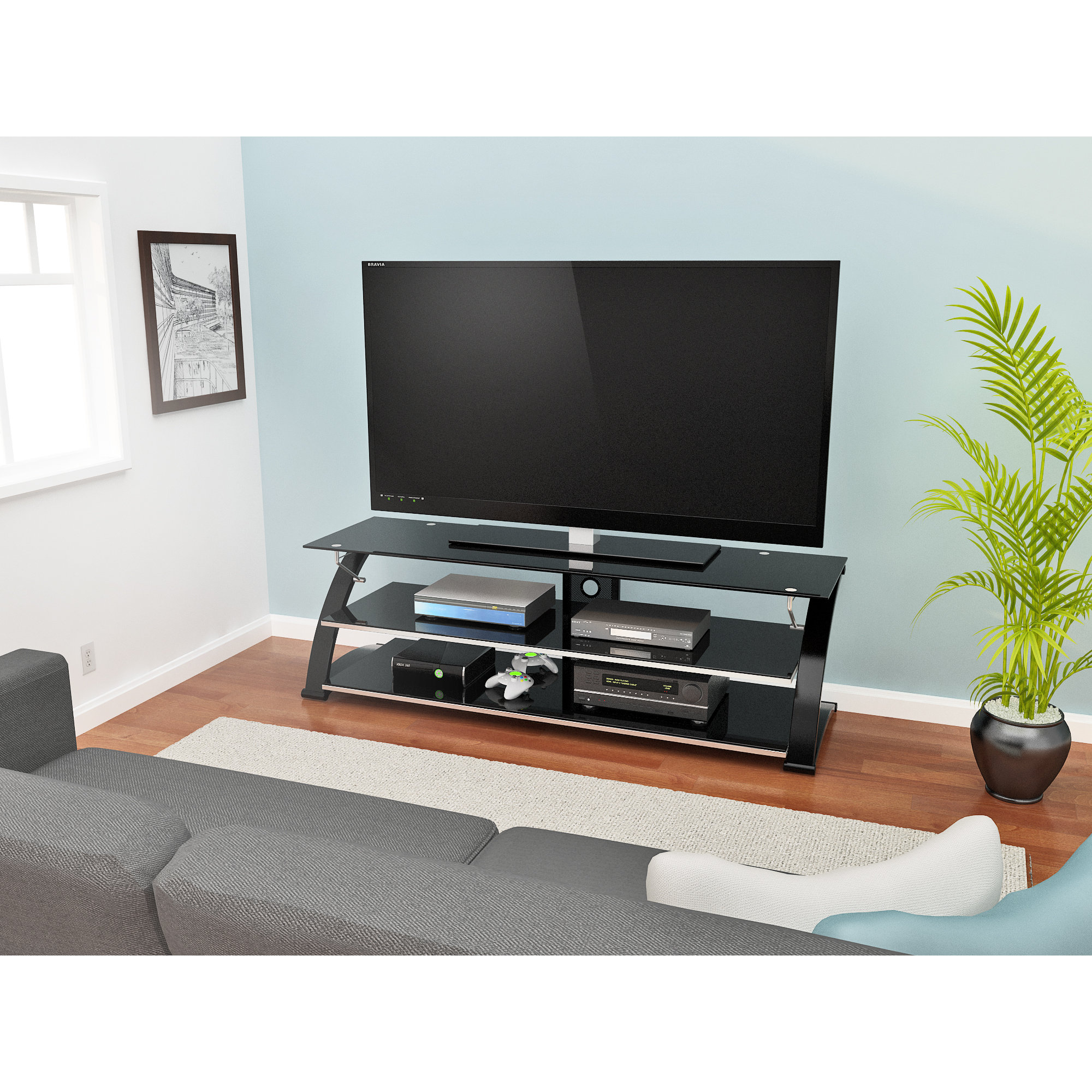 ZLine Designs Rielan 67" TV Stand & Reviews Wayfair