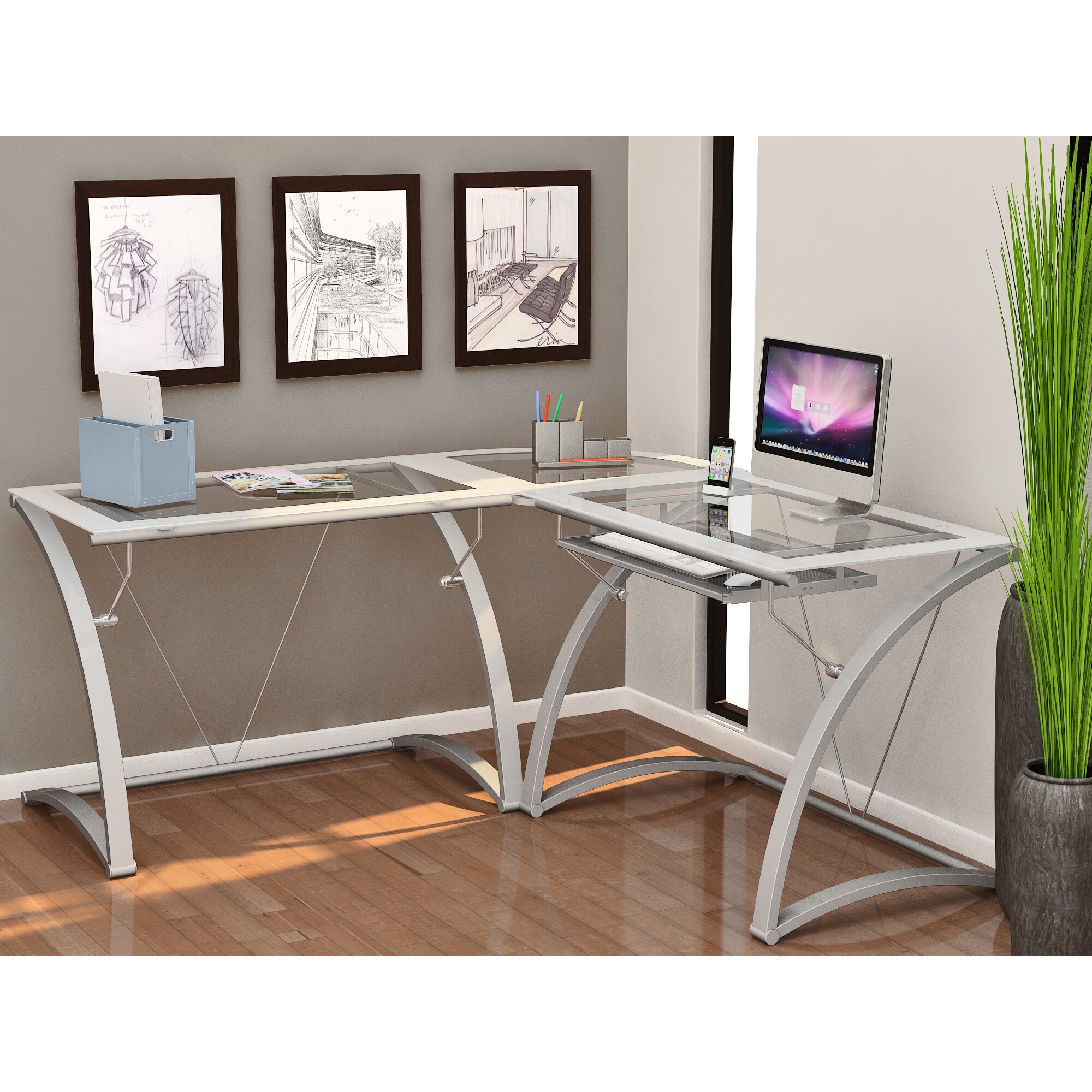 ZLine Designs Gianna Computer Desk & Reviews Wayfair.ca