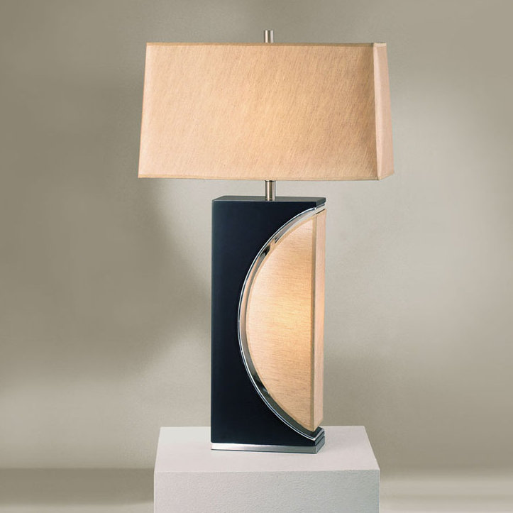 Nova Half Moon 30" Table Lamp & Reviews Wayfair