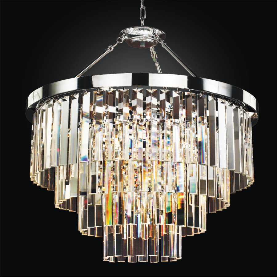 Glow Lighting Timeless 6 Light Crystal Chandelier Wayfair