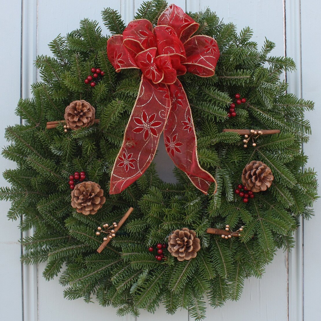 Worcester Wreath Cinnamon Stick Wreath & Reviews | Wayfair