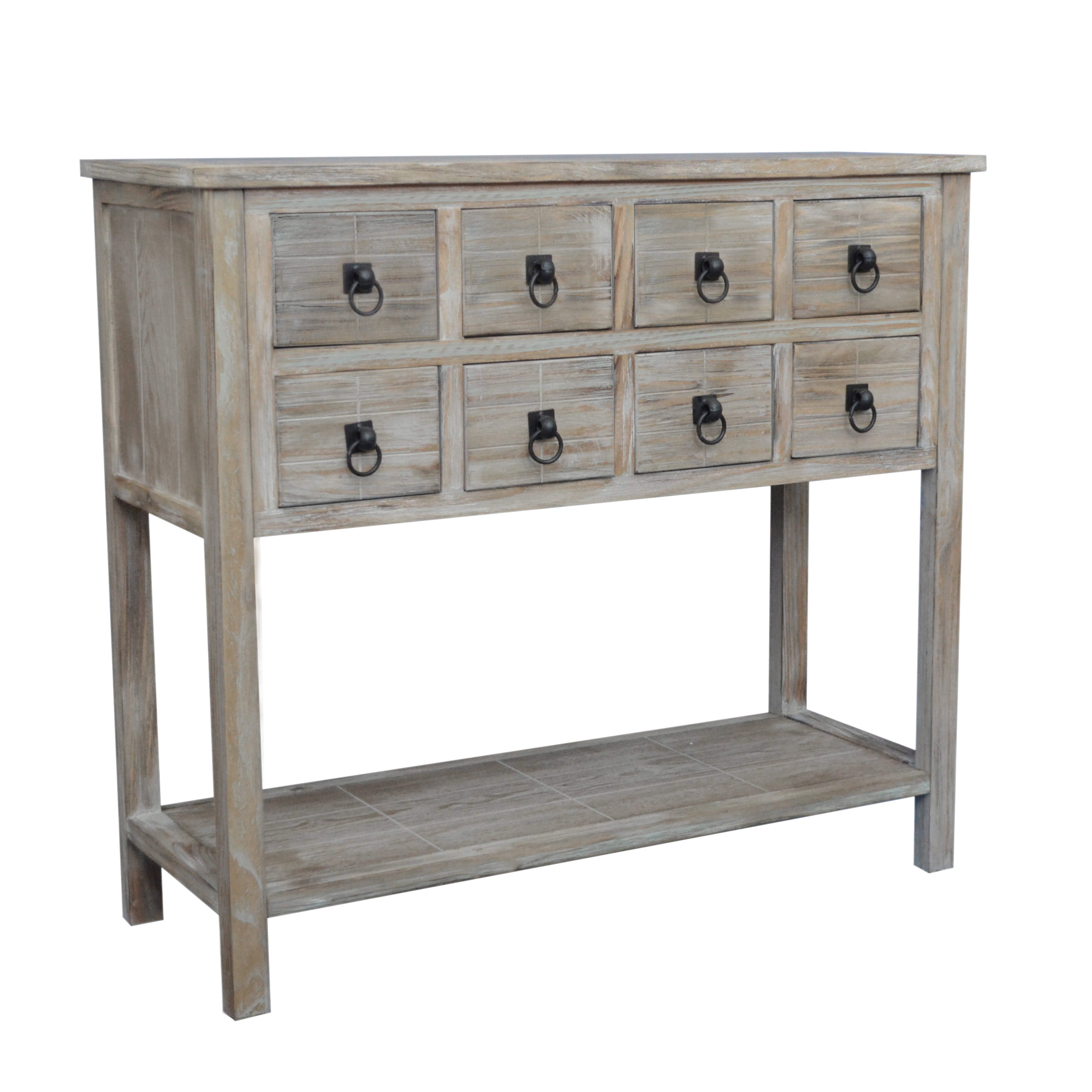 Gallerie Decor Driftwood Console Table & Reviews Wayfair