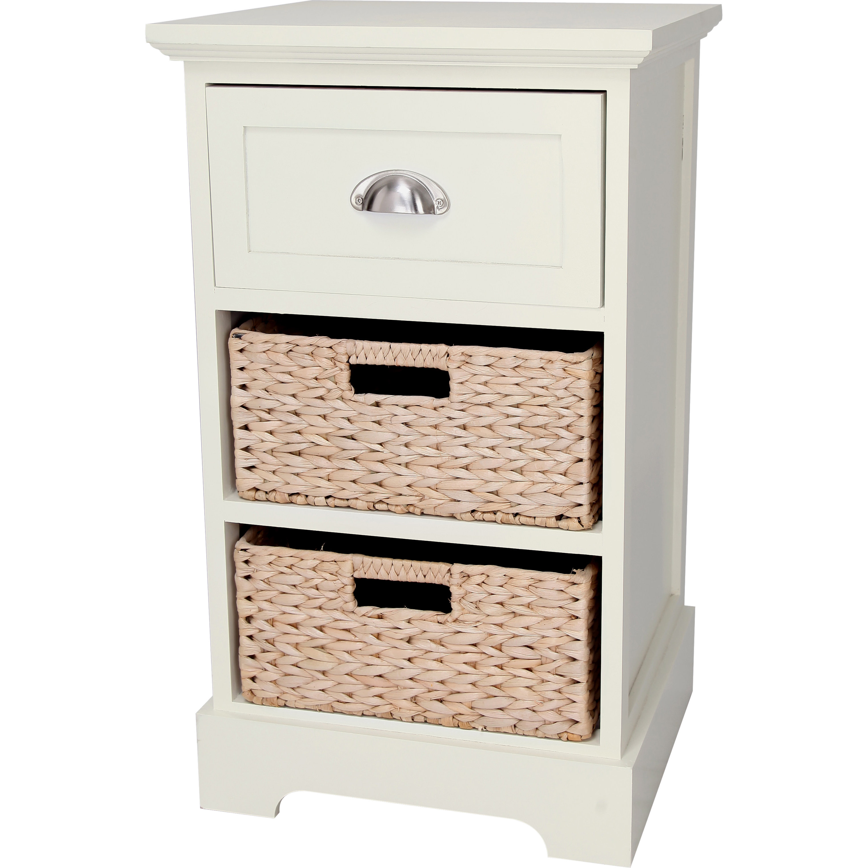 Gallerie Decor Newport 1 Drawer 2 Basket Chest & Reviews Wayfair