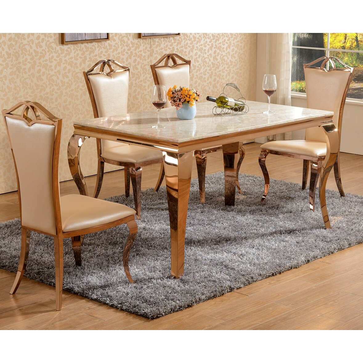 Derrys Julia Dining Table And 6 Chairs 