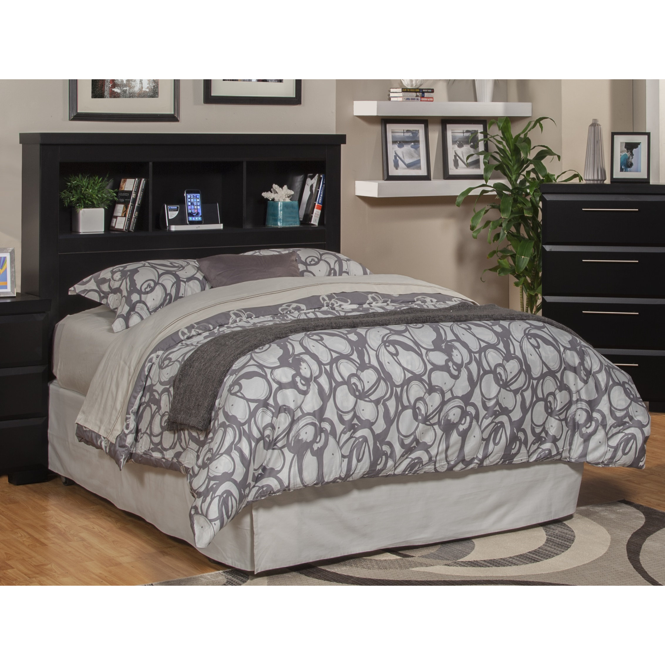 Sandberg Furniture Serenity Bookcase Headboard & Reviews Wayfair