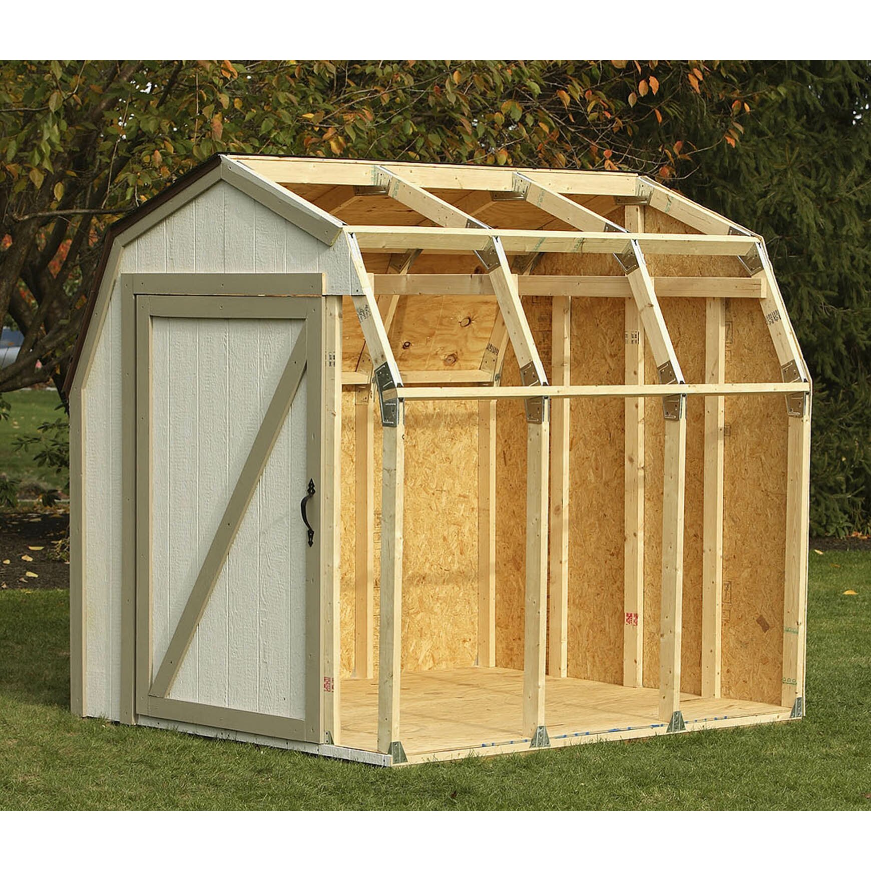 Hopkins Shed Kit with Barn Roof &amp; Reviews Wayfair