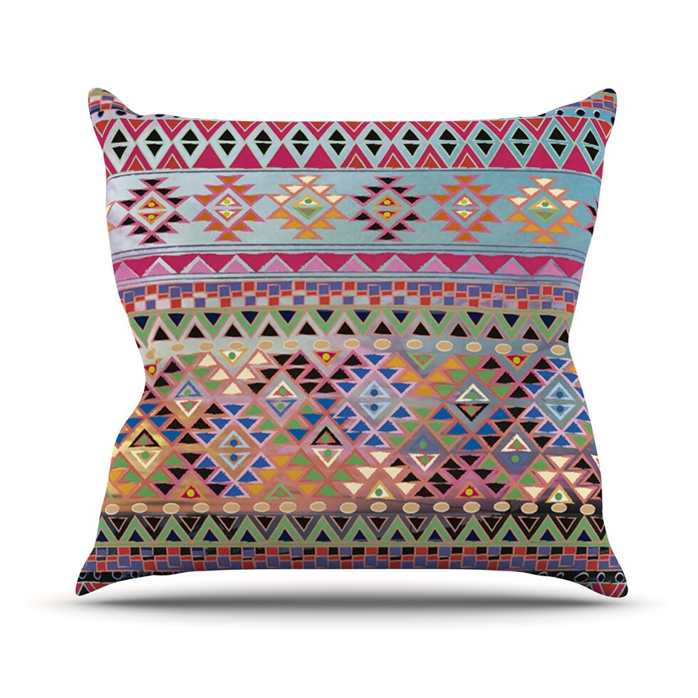 KESS InHouse Tribal Native Throw Pillow | Wayfair