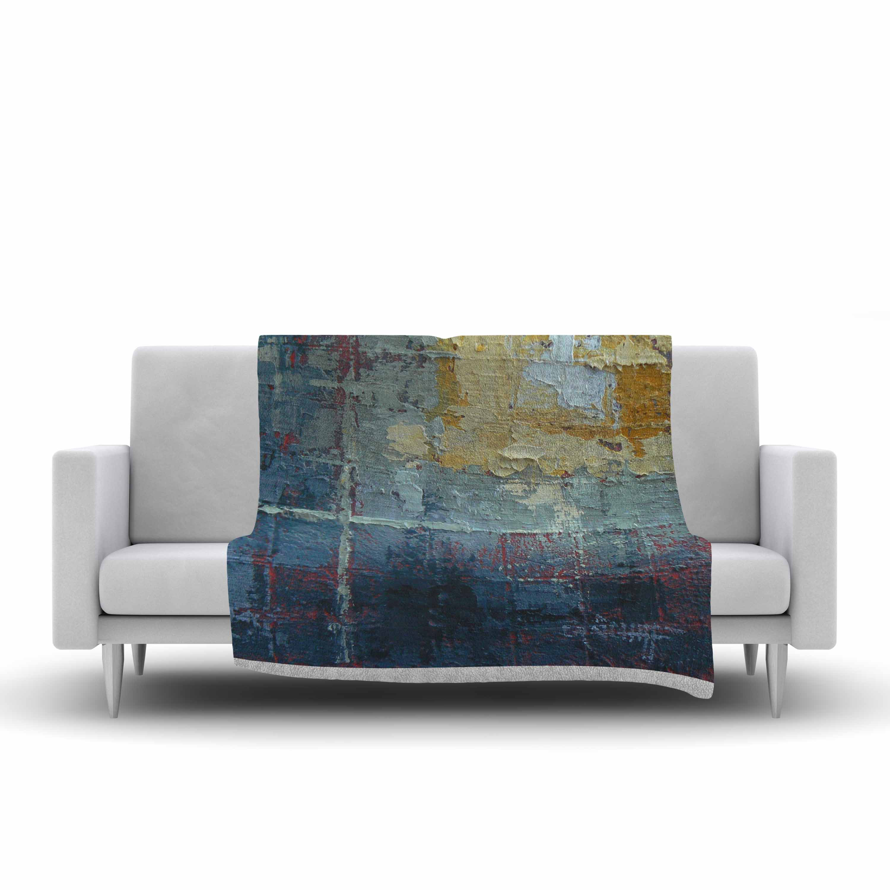 KESS InHouse Indecision by Carol Schiff Fleece Throw Blanket Wayfair