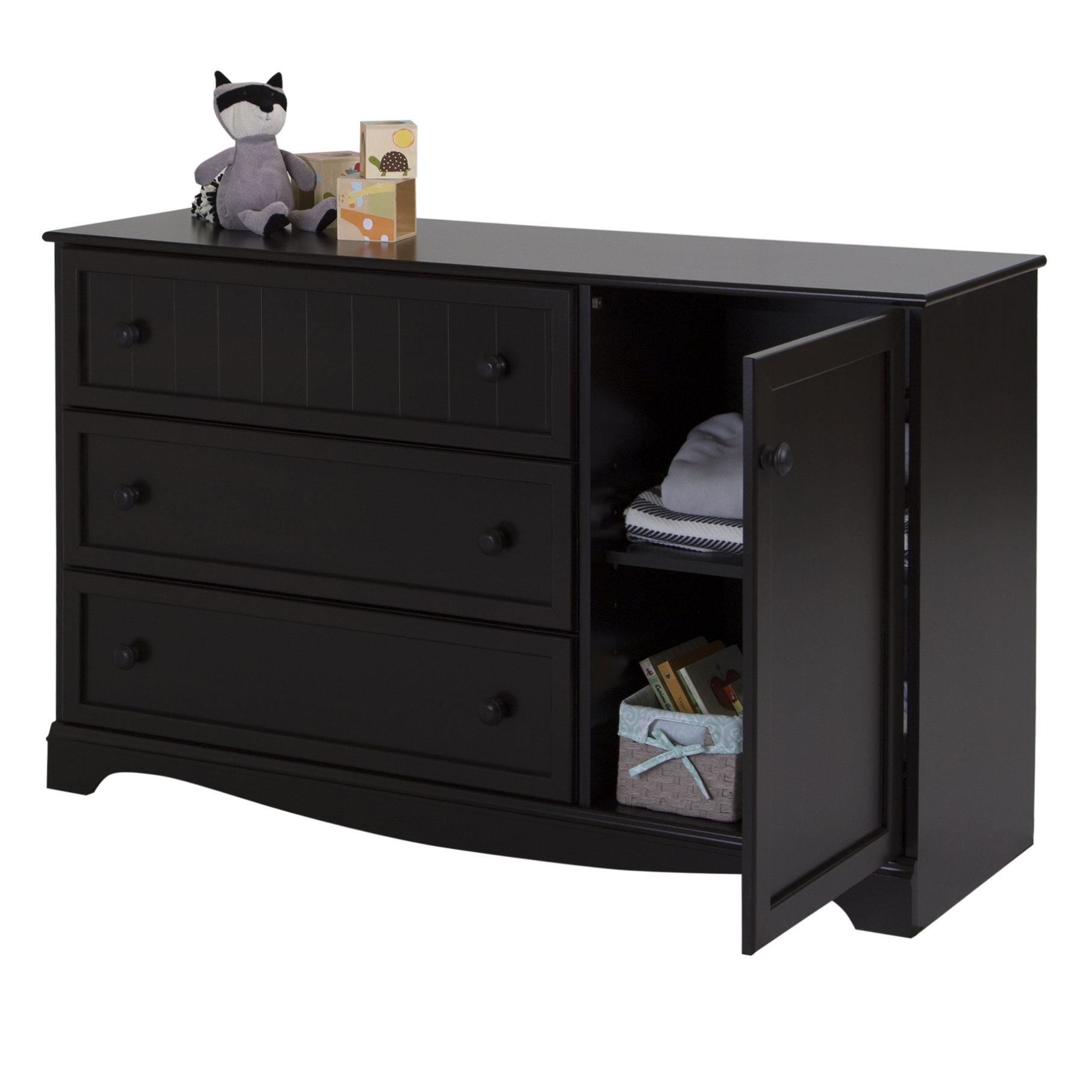 South Shore Savannah 3 Drawer Combo Dresser & Reviews Wayfair