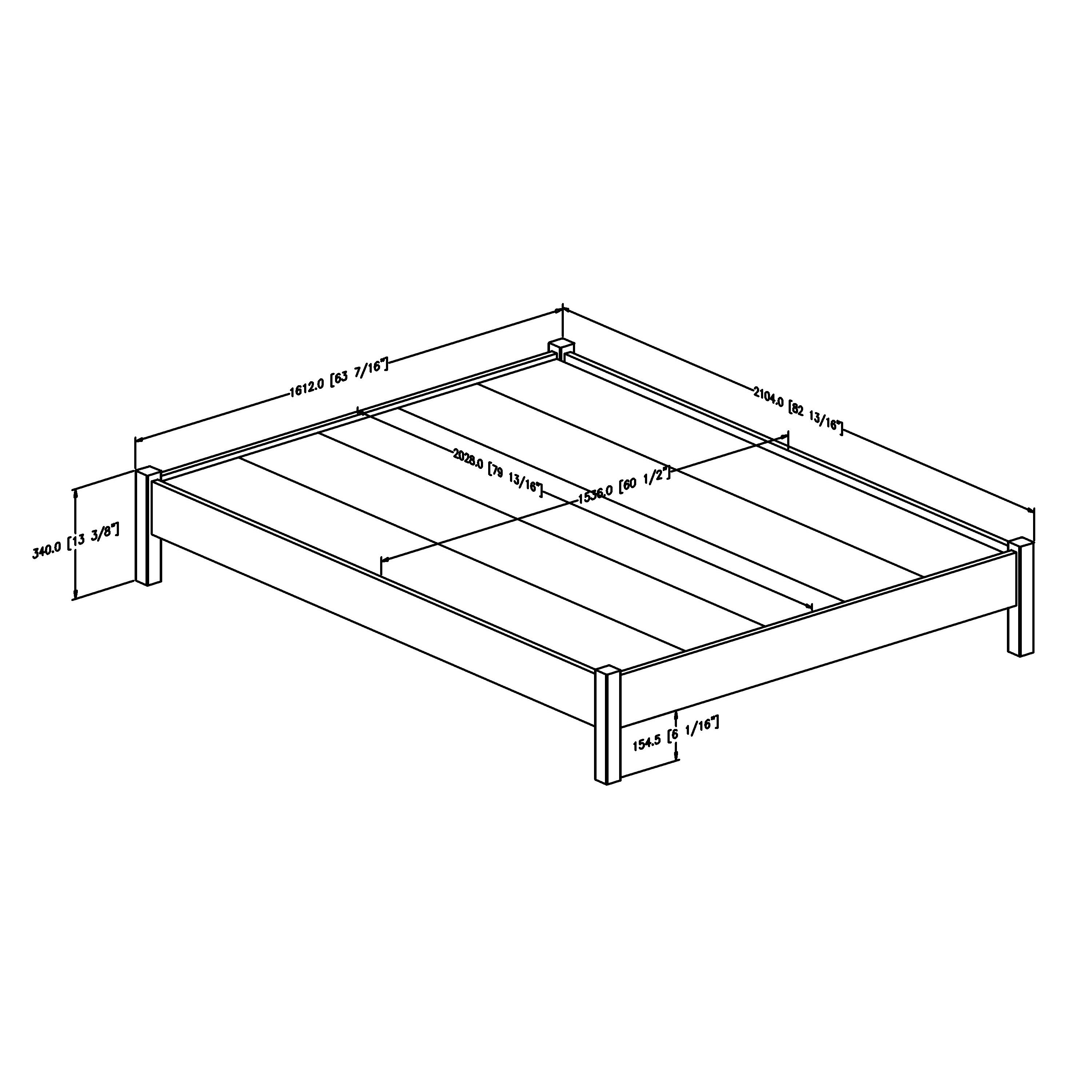 Munich Bed Frame by South Shore