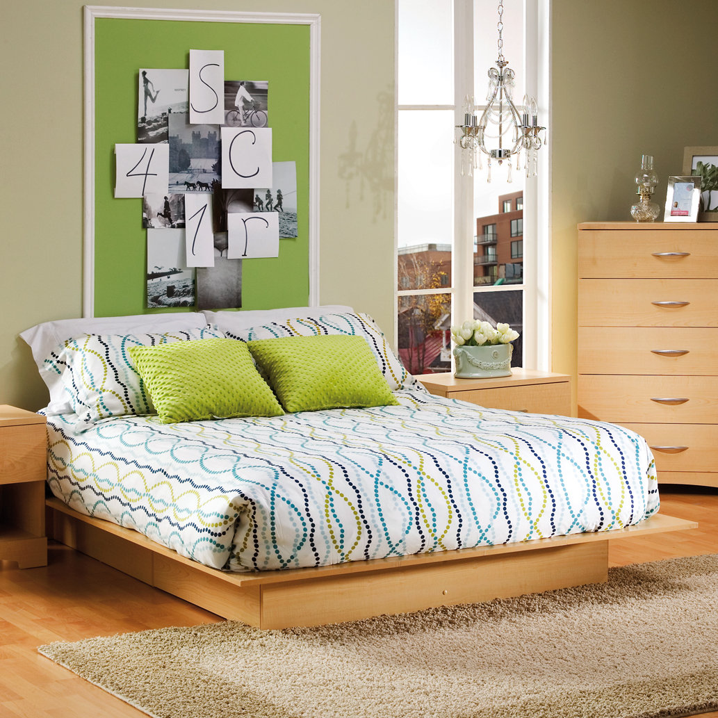 South Shore Step One Full/Queen Platform Bed & Reviews Wayfair