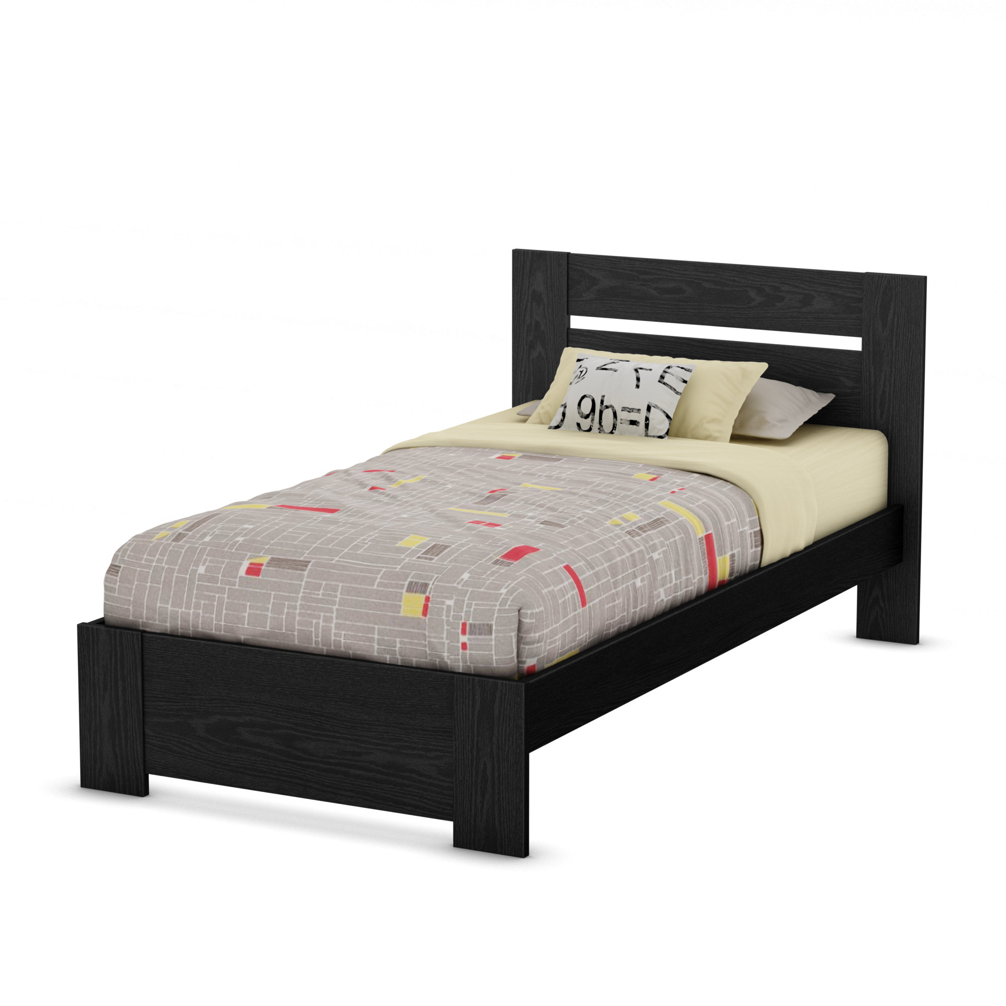 South Shore Flexible Twin Panel Bed & Reviews Wayfair