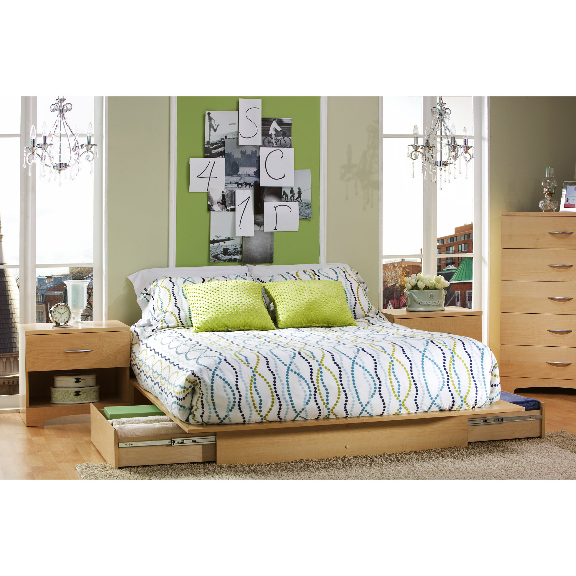 South Shore Step One Full/Queen Platform Bed & Reviews Wayfair