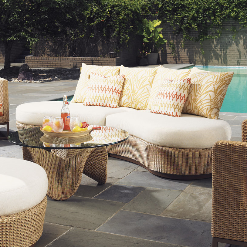 Tommy Bahama Outdoor Aviano Sofa with Cushions Wayfair