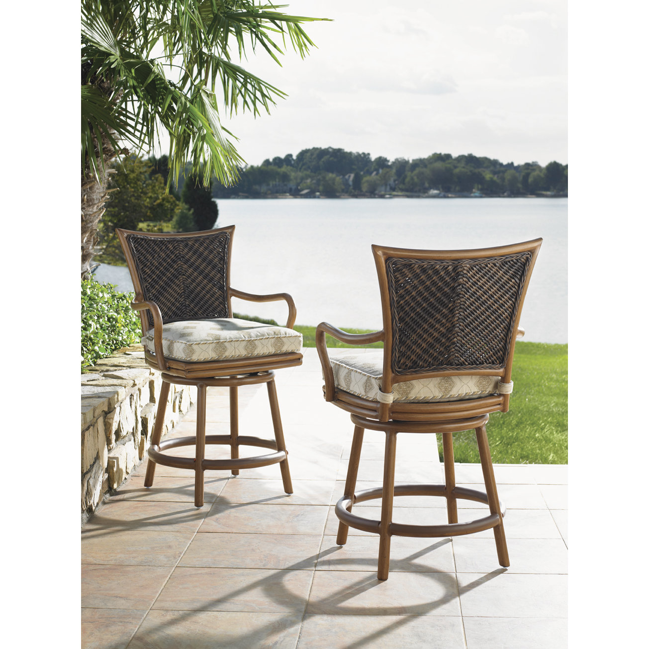 Tommy Bahama Outdoor Island Estate Lanai Bar Stool & Reviews Wayfair
