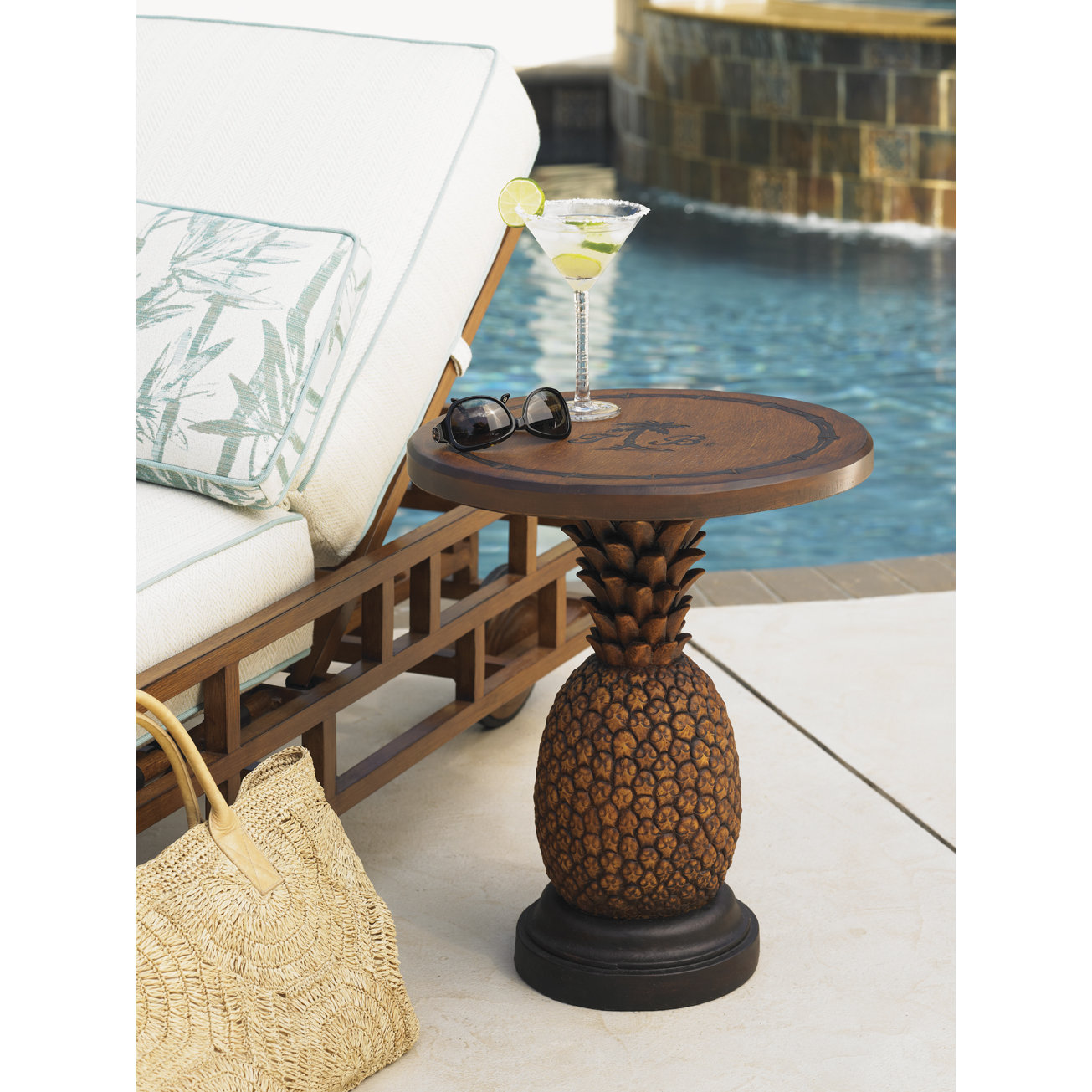 Tommy Bahama Outdoor Alfresco Living Side Table & Reviews Wayfair