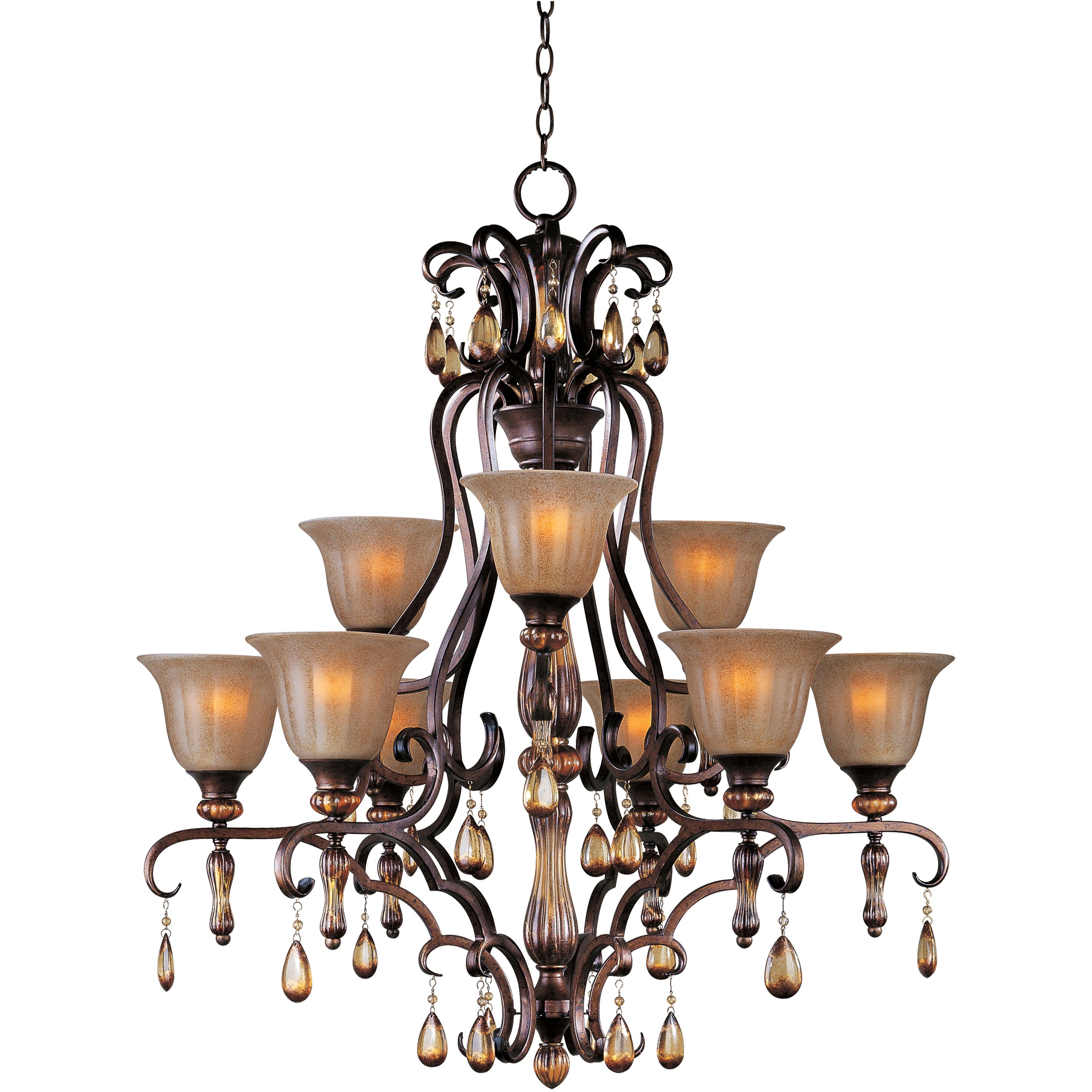 Maxim Lighting Dresden 9-Light Chandelier & Reviews | Wayfair