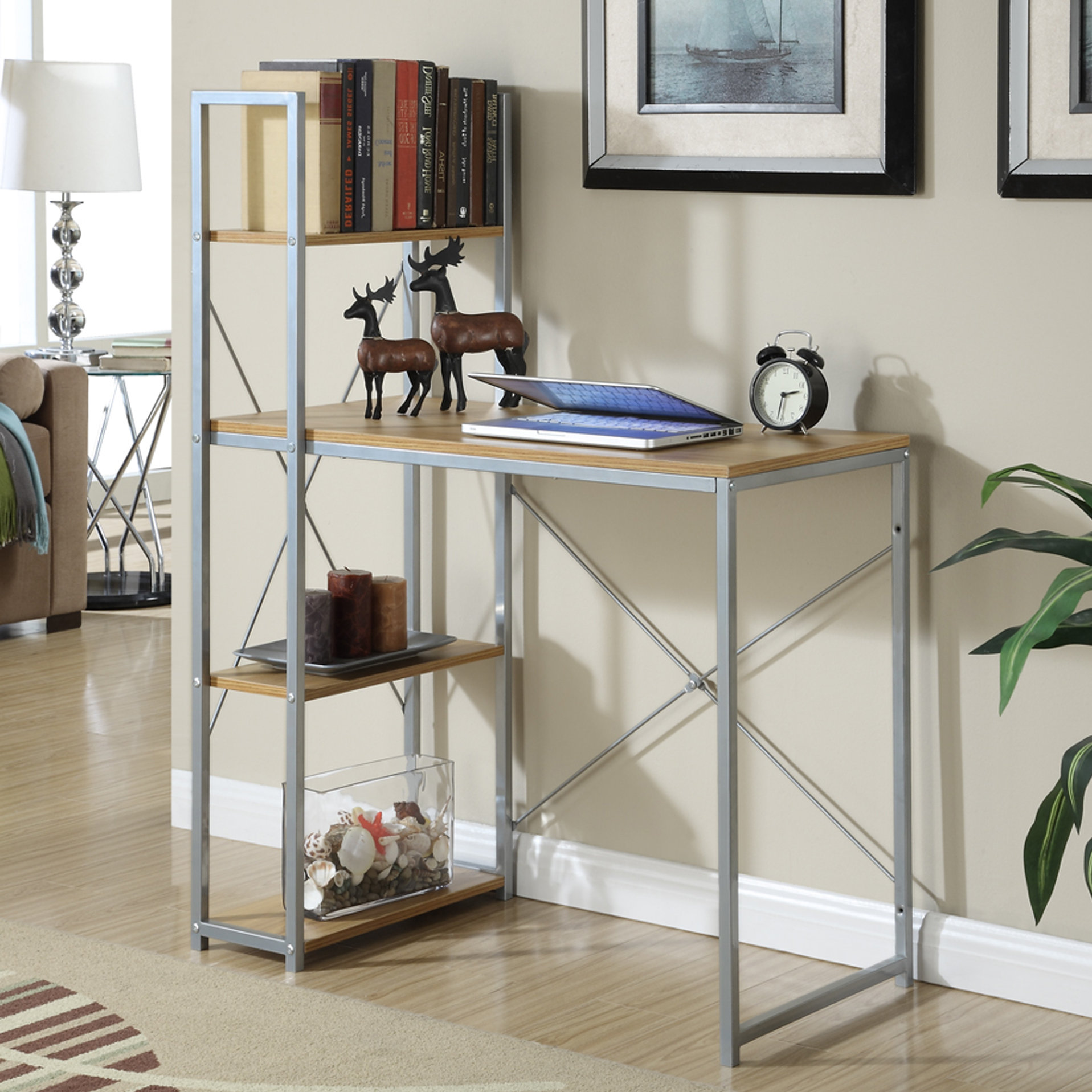 Convenience Concepts Designs2Go Bookcase Writing Desk & Reviews Wayfair