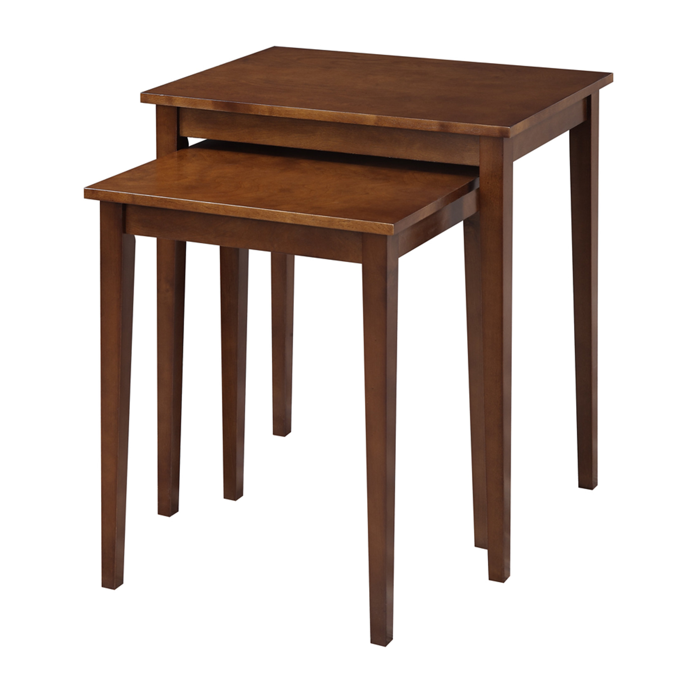 Convenience Concepts American Heritage 2 Piece Nesting Tables & Reviews