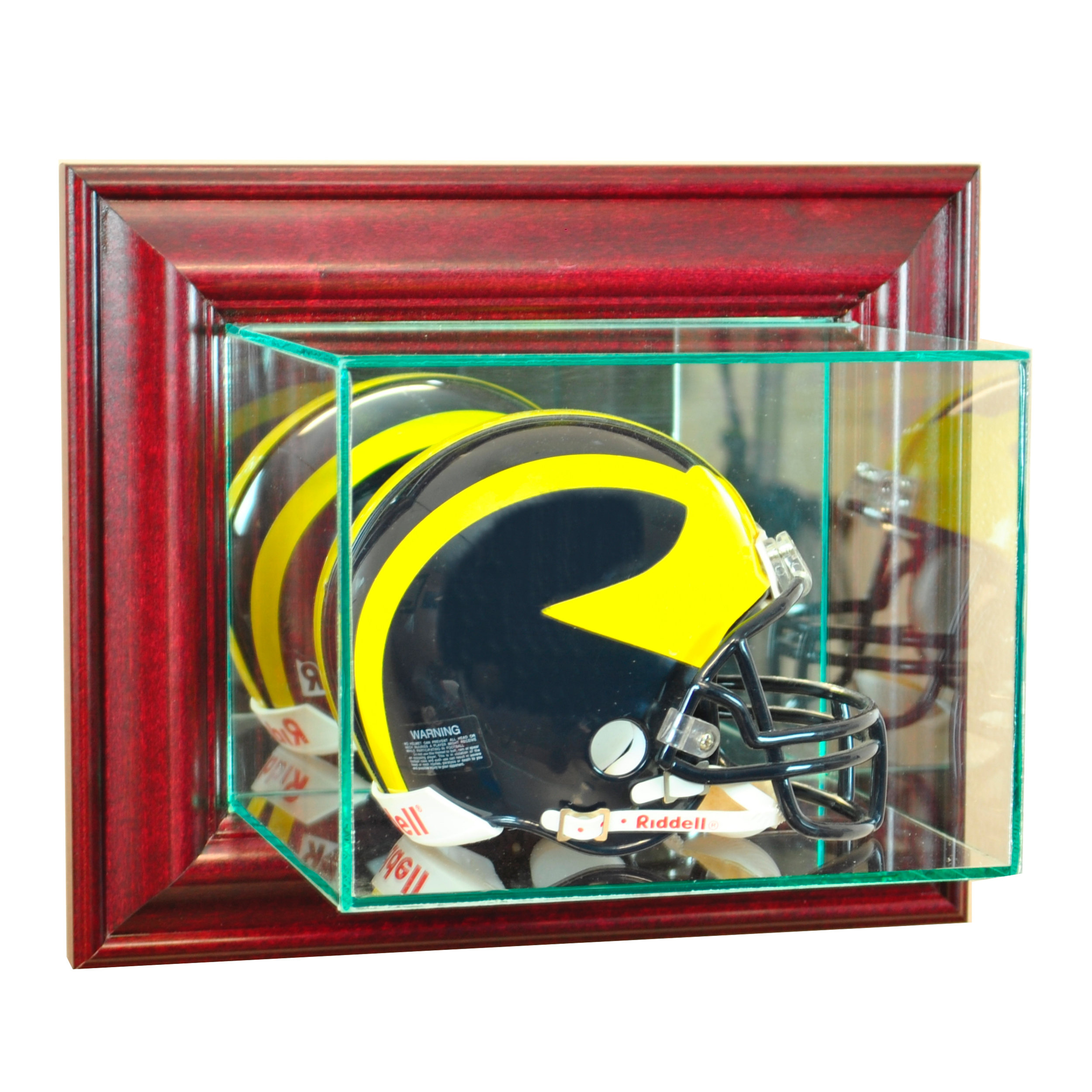 Perfect Cases Wall Mounted Mini Helmet Display Case Wayfair