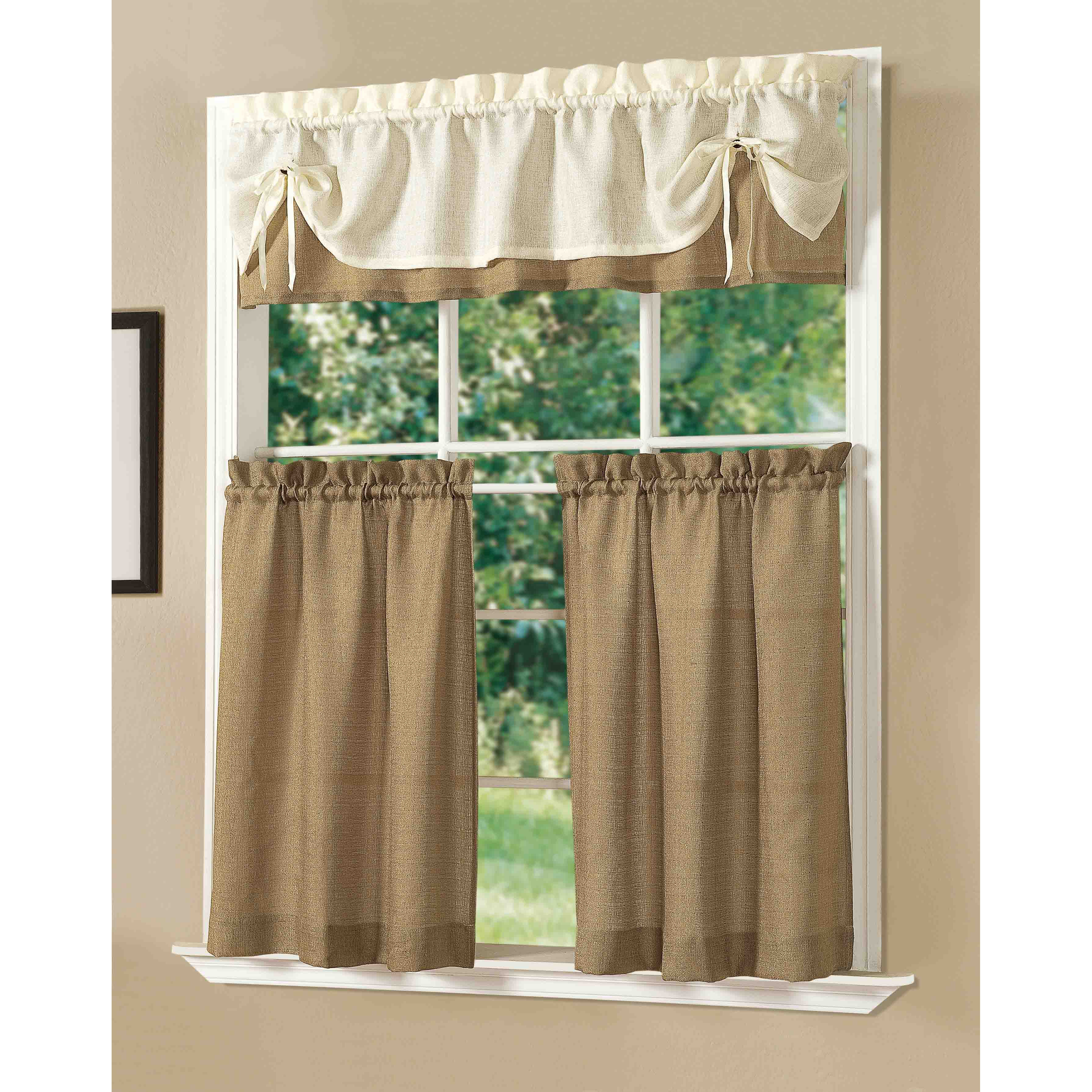 Dainty Home Kitchen Sunrise Window Treatment Set & Reviews Wayfair