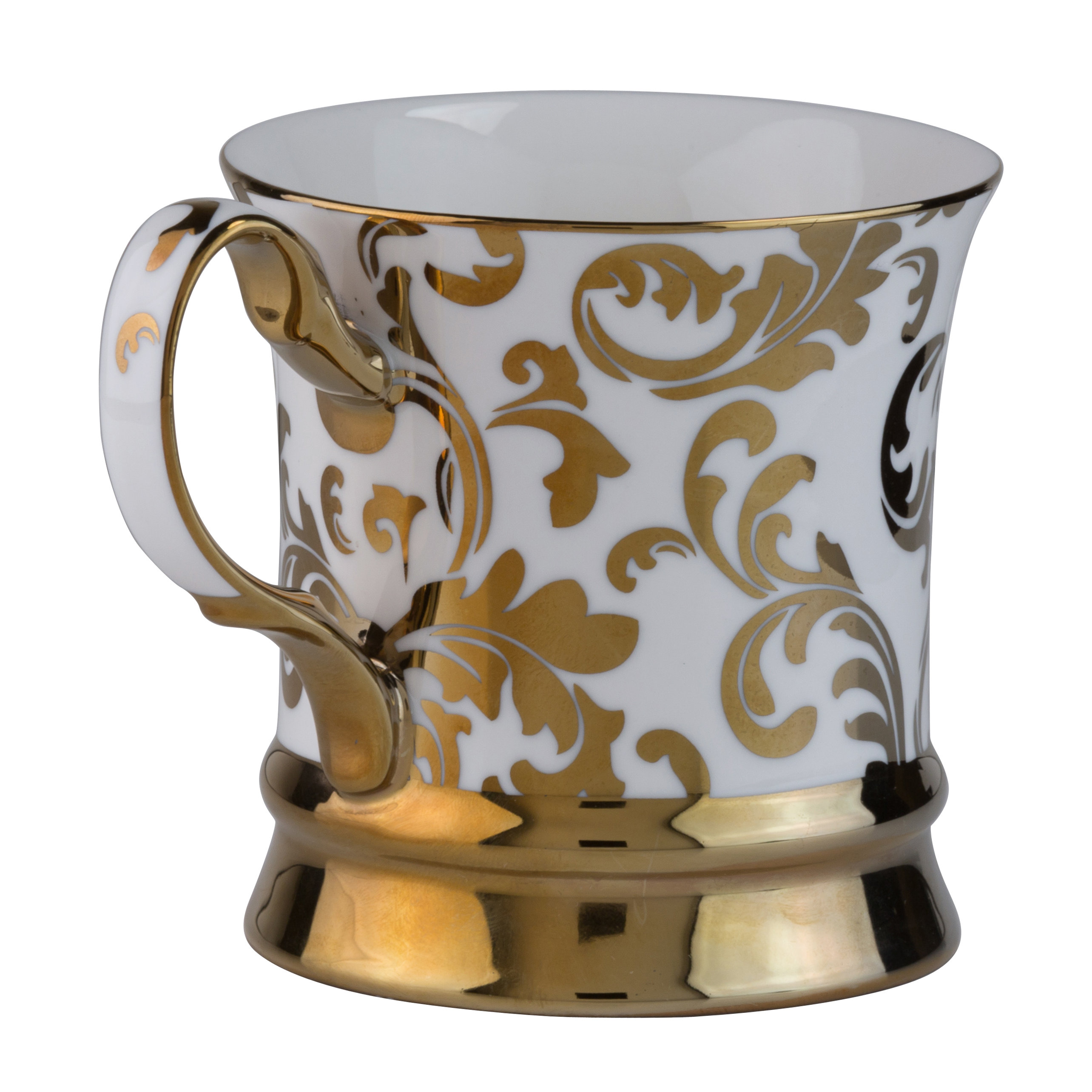 Ten Strawberry Street Thimble Damask Mug Wayfair.ca