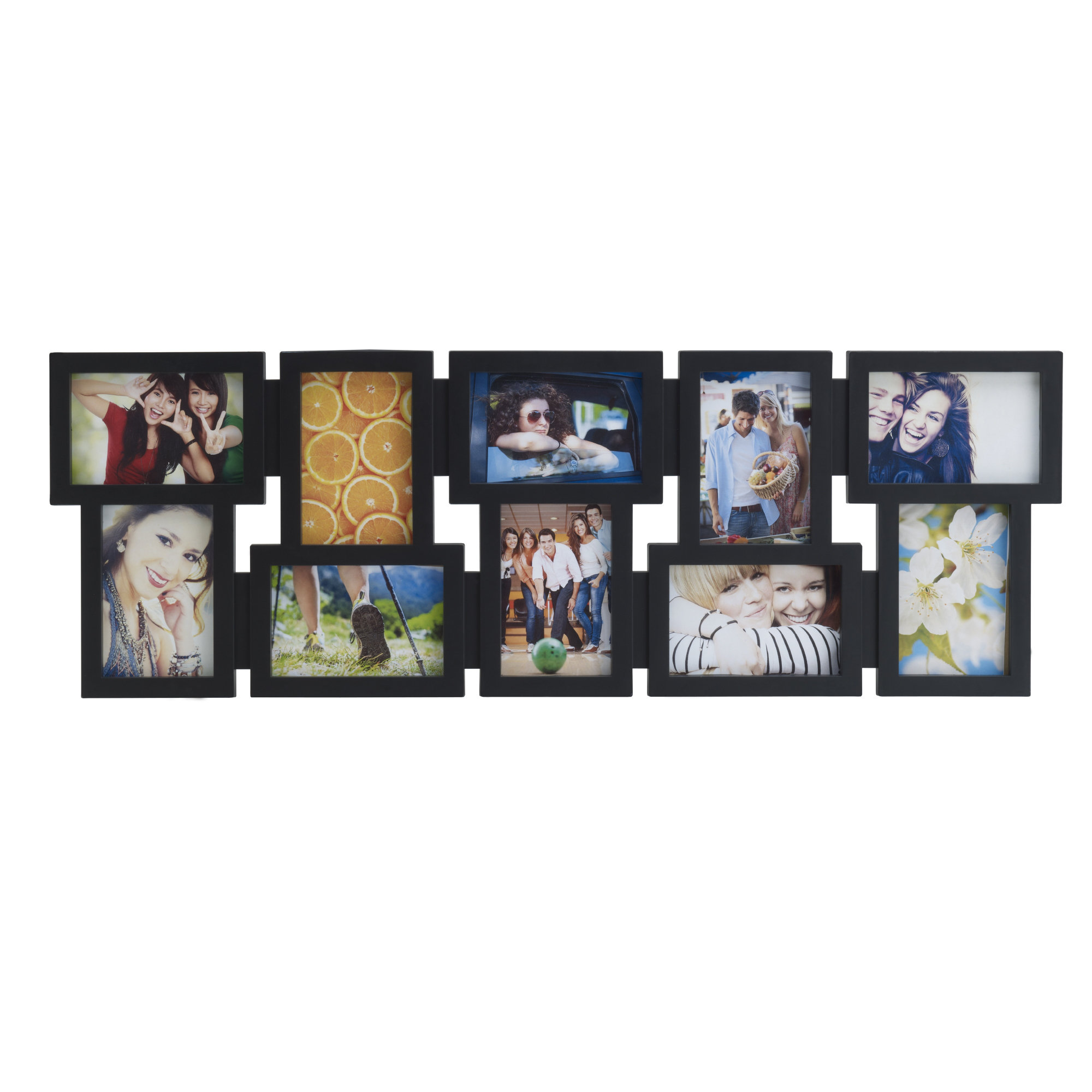 Melannco 10 Opening Black Collage Picture Frame & Reviews Wayfair