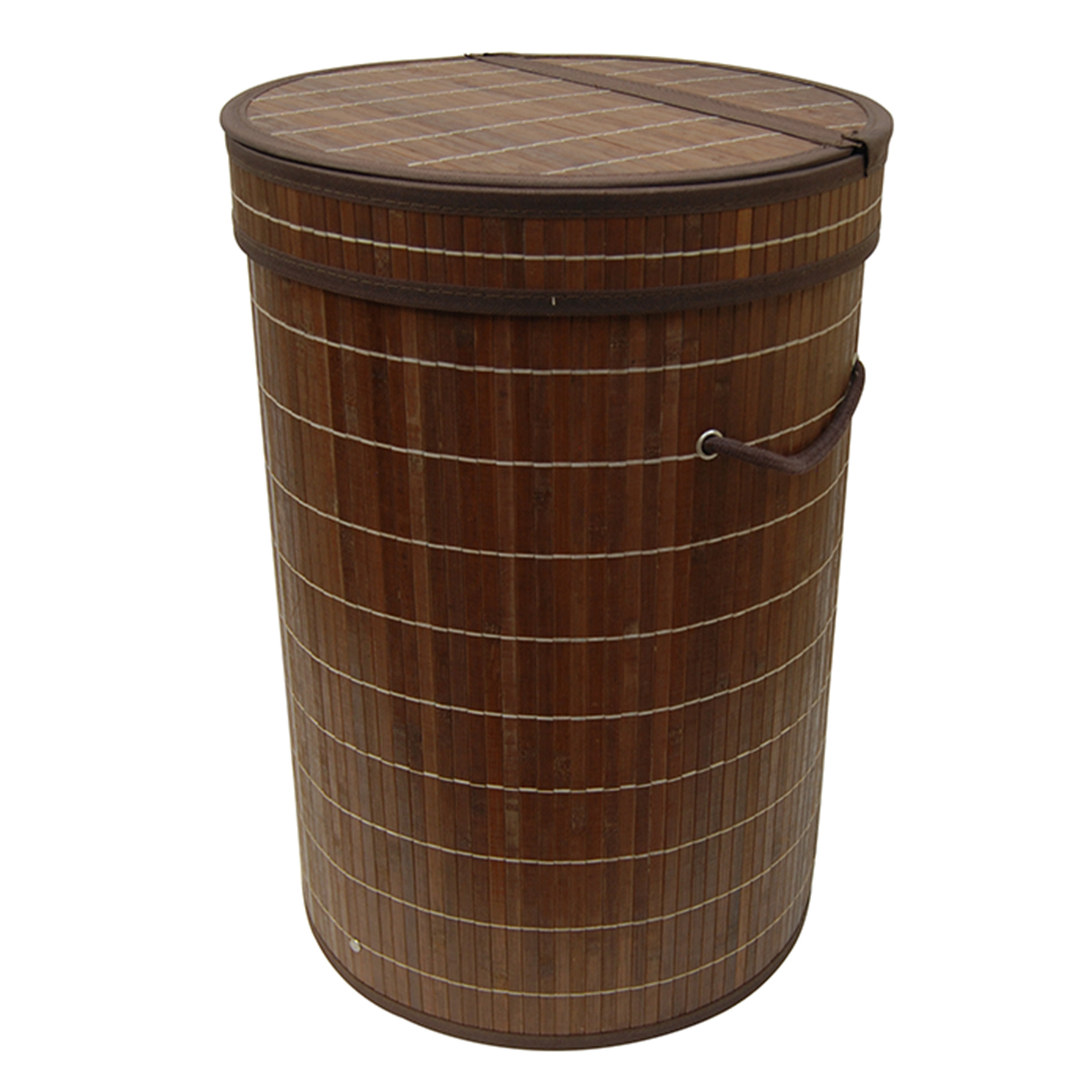 LCM Home Fashions, Inc. Round Folding Laundry Hamper Wayfair