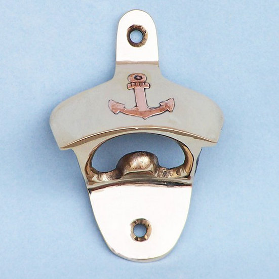 Handcrafted Nautical Decor Anchor 3" Wall Mounted Bottle Opener