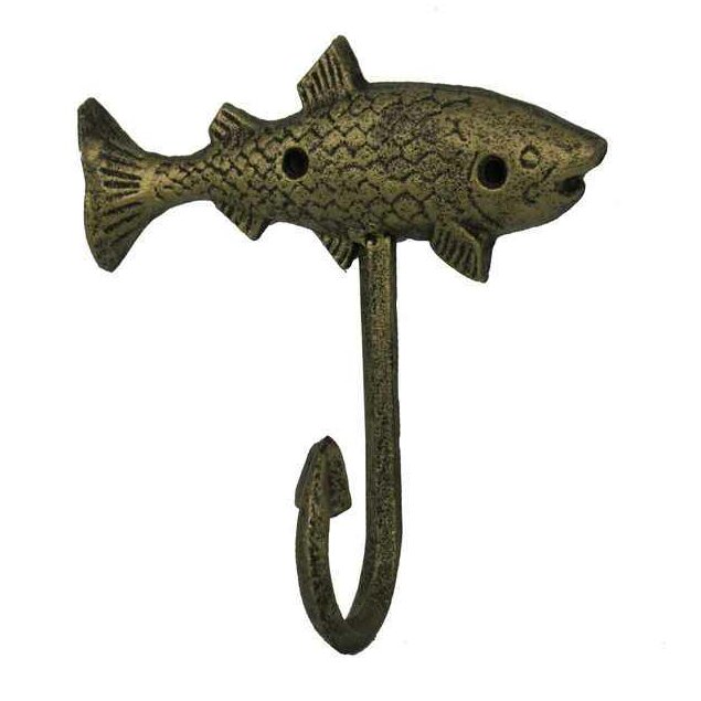 Handcrafted Nautical Decor Fish Key Hook & Reviews | Wayfair