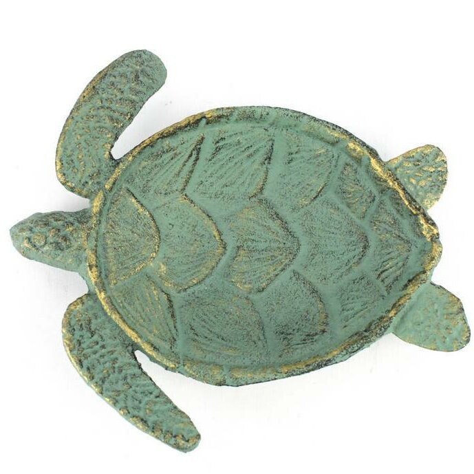 Handcrafted Nautical Decor Sea Turtle Decorative Bowl & Reviews | Wayfair