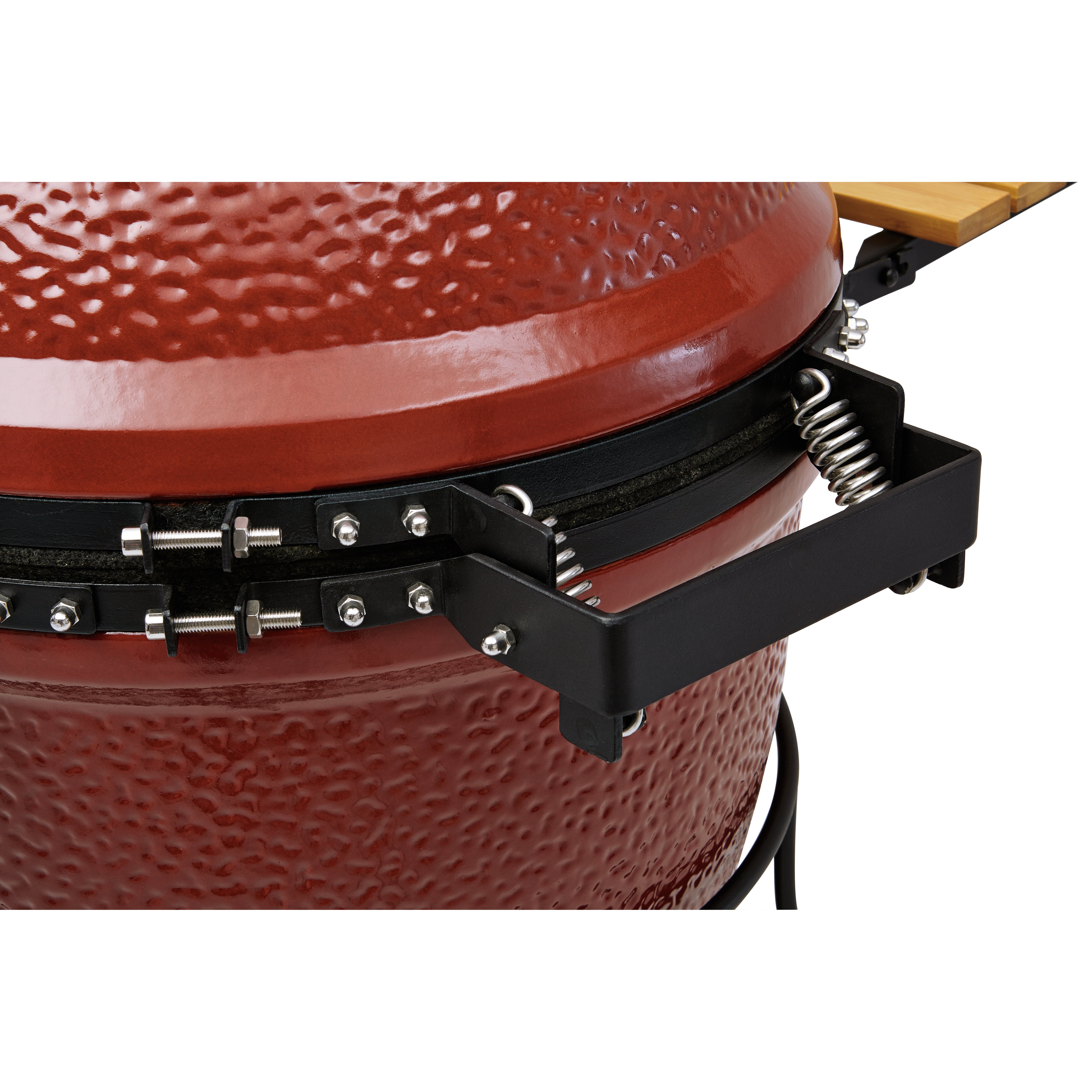 Kamado Joe ClassicJoe with Cart, Heat Deflector, & Side Shelves