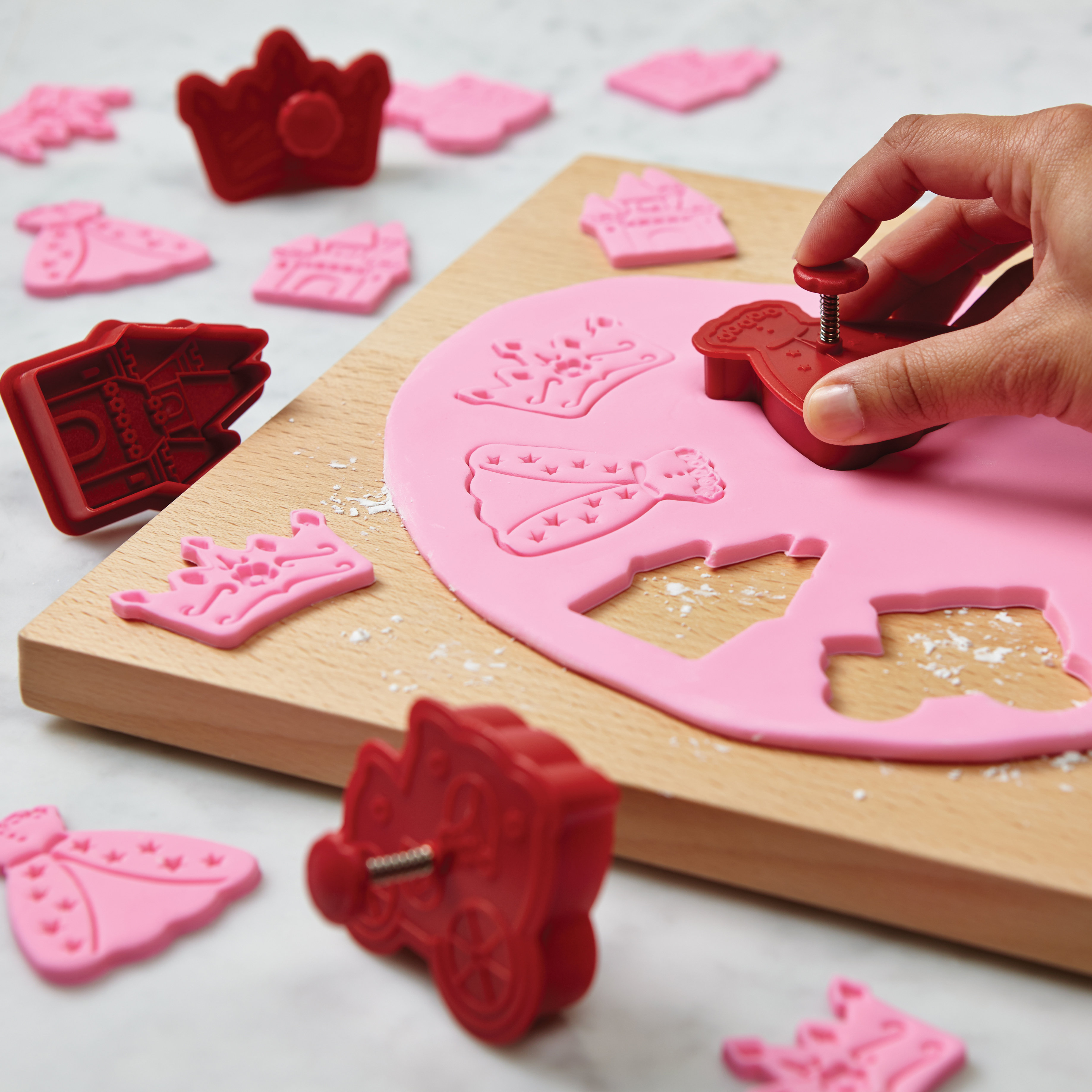 Cake Boss 4 Piece Princess Fondant Press Set & Reviews Wayfair