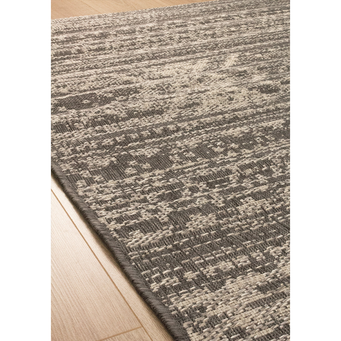 Kalora Coast Gray/Cream Area Rug Wayfair