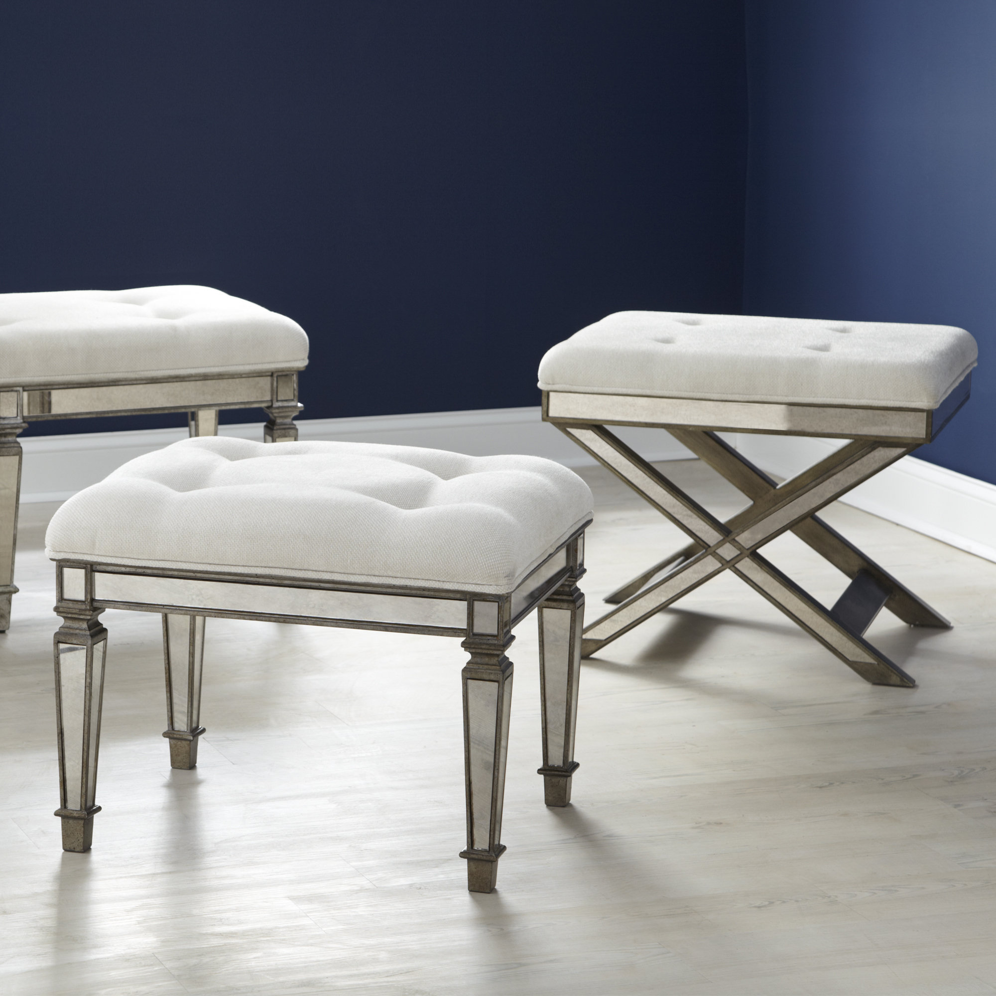 Birch Lane Bradford Vanity Seat & Reviews Wayfair