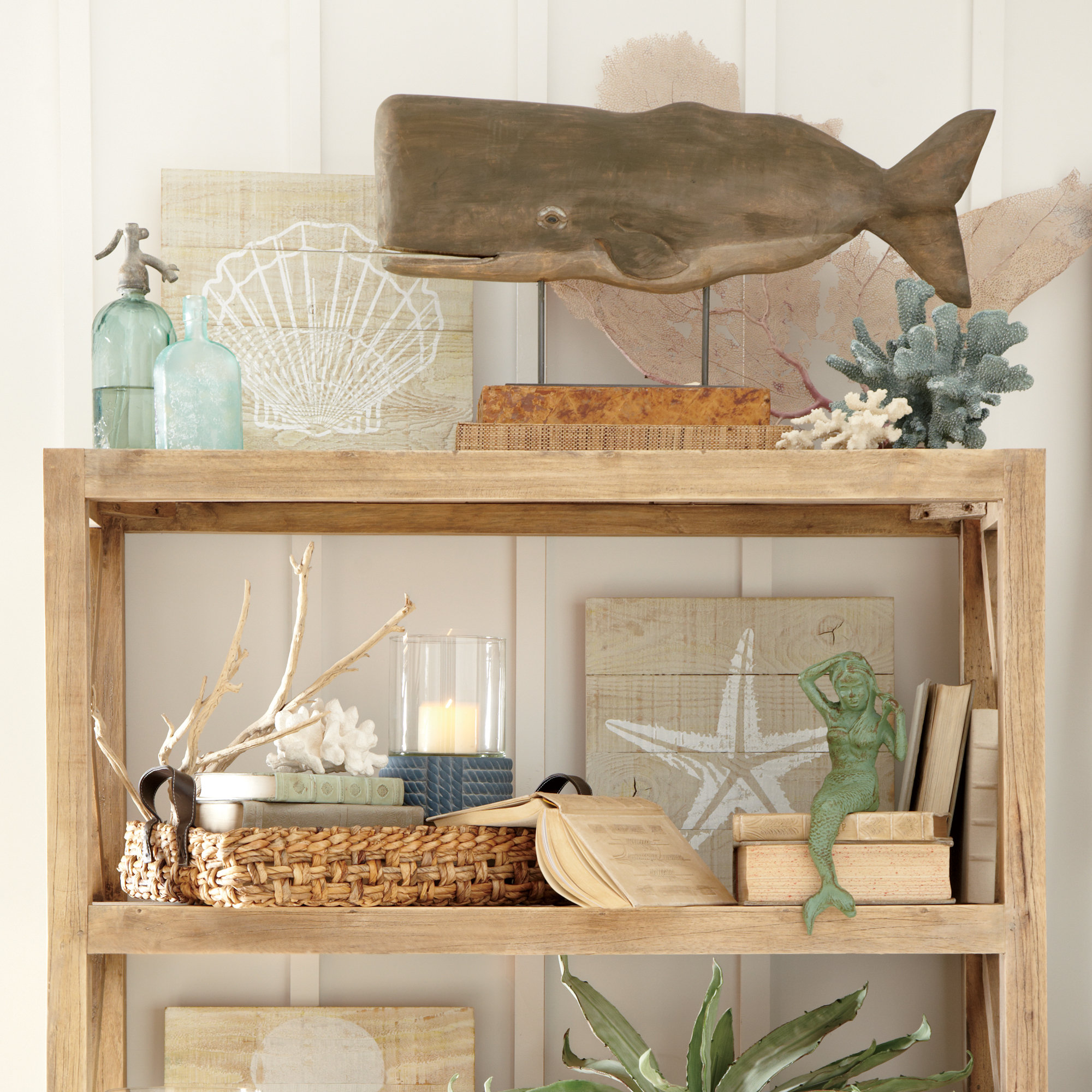 Birch Lane Wood Whale Decor & Reviews Wayfair
