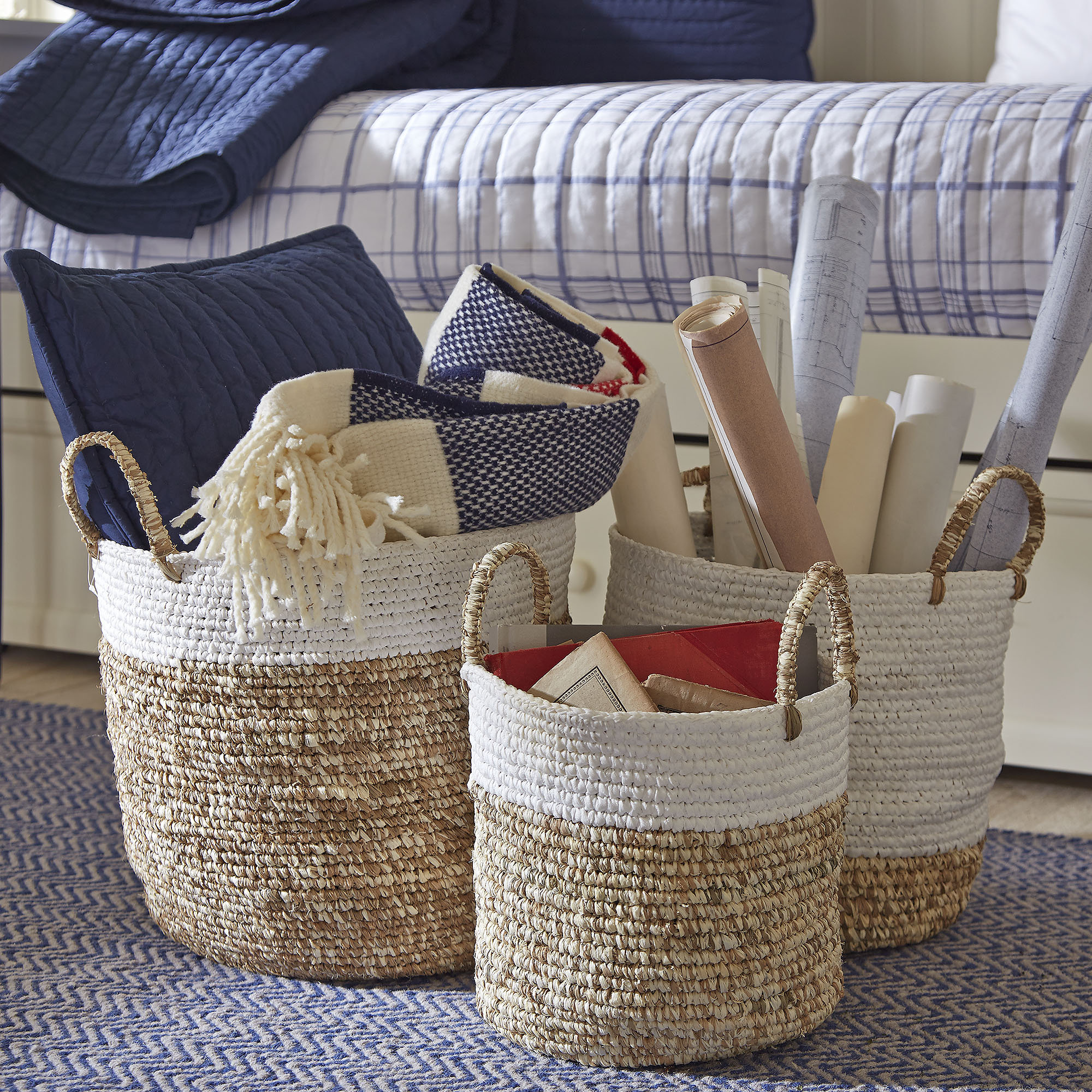 Birch Lane Reid Woven Baskets & Reviews Wayfair
