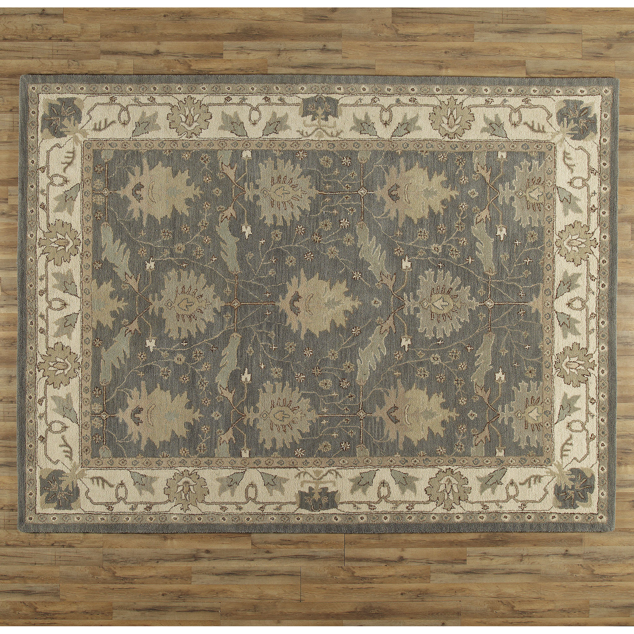 Birch Lane Constance HandTufted Blue Area Rug & Reviews Wayfair