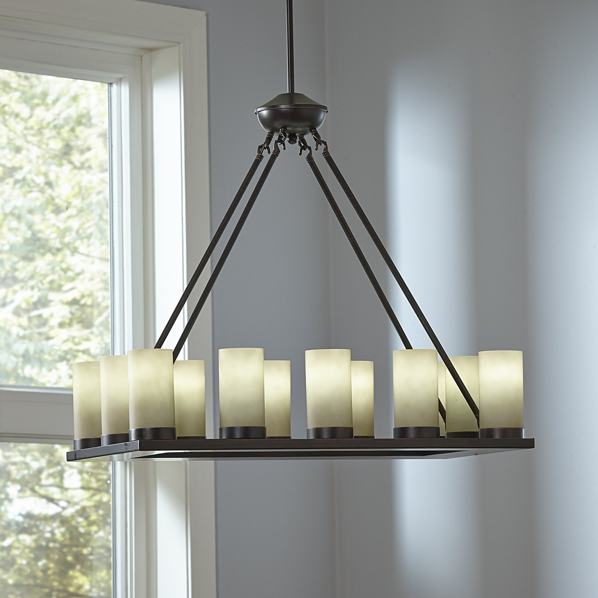 Birch Lane Warwick 12Light Chandelier & Reviews Wayfair